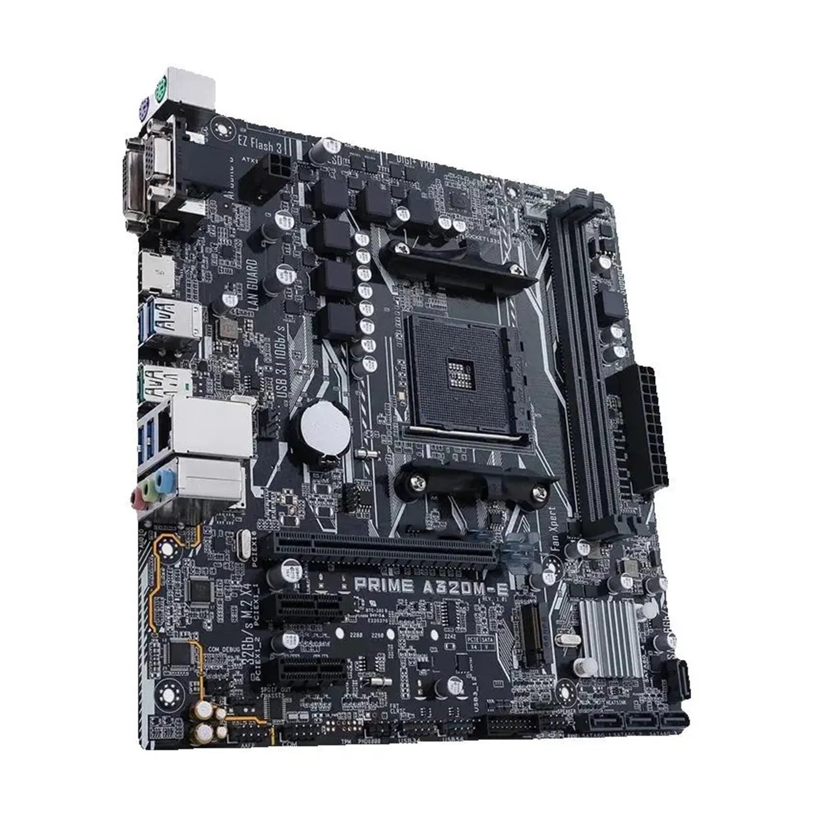 Motherboard Scheda madre Fit For ASUS PRIME A320M-E supporta Ryzen 5 5600 7 5700X3D DDR4 3200+(OC) NVME M.2 PCIe 3.0 AM4 scheda mATX