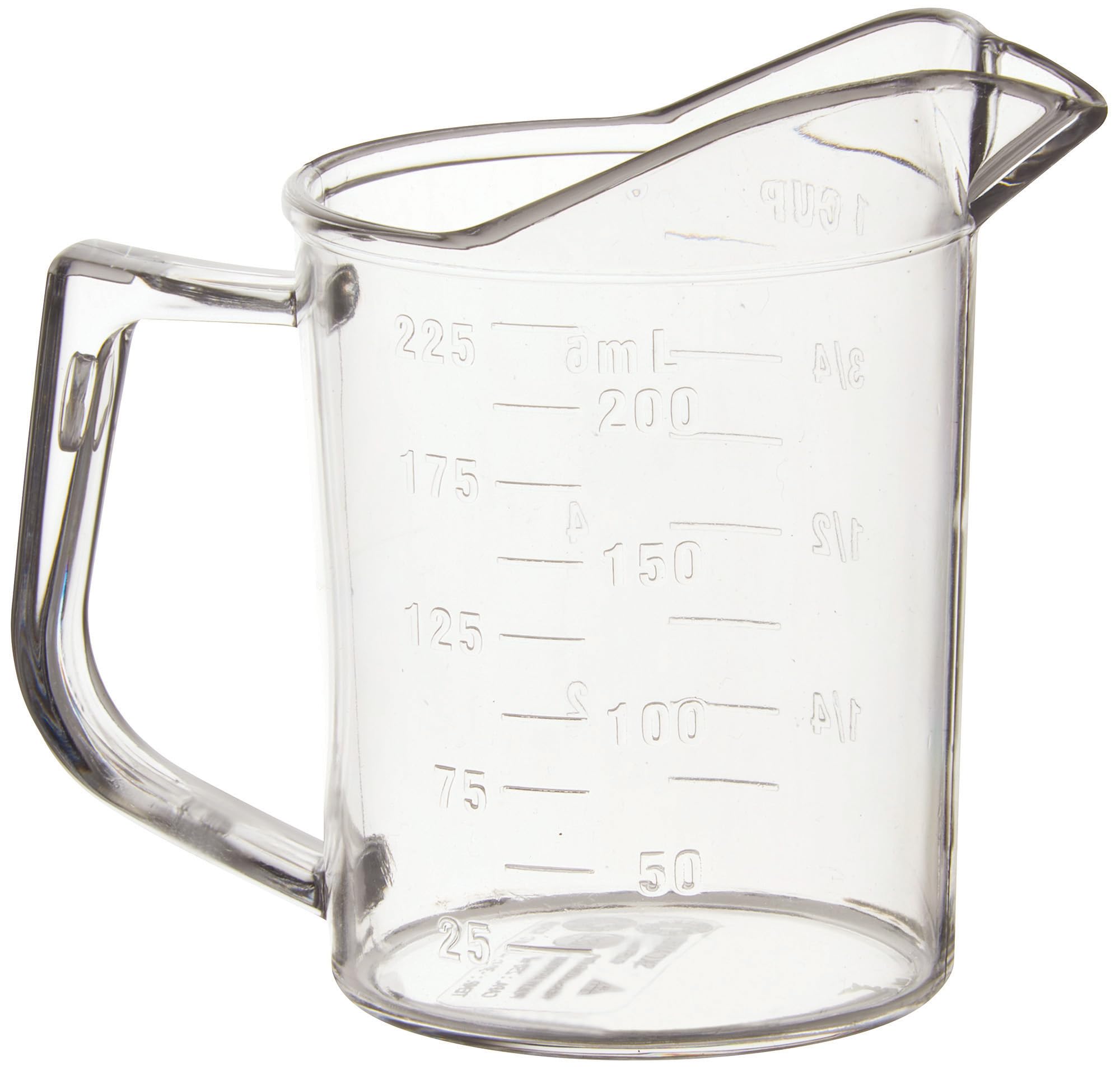 Winco 1 Cup / Clear / 1.0 cups Cups
