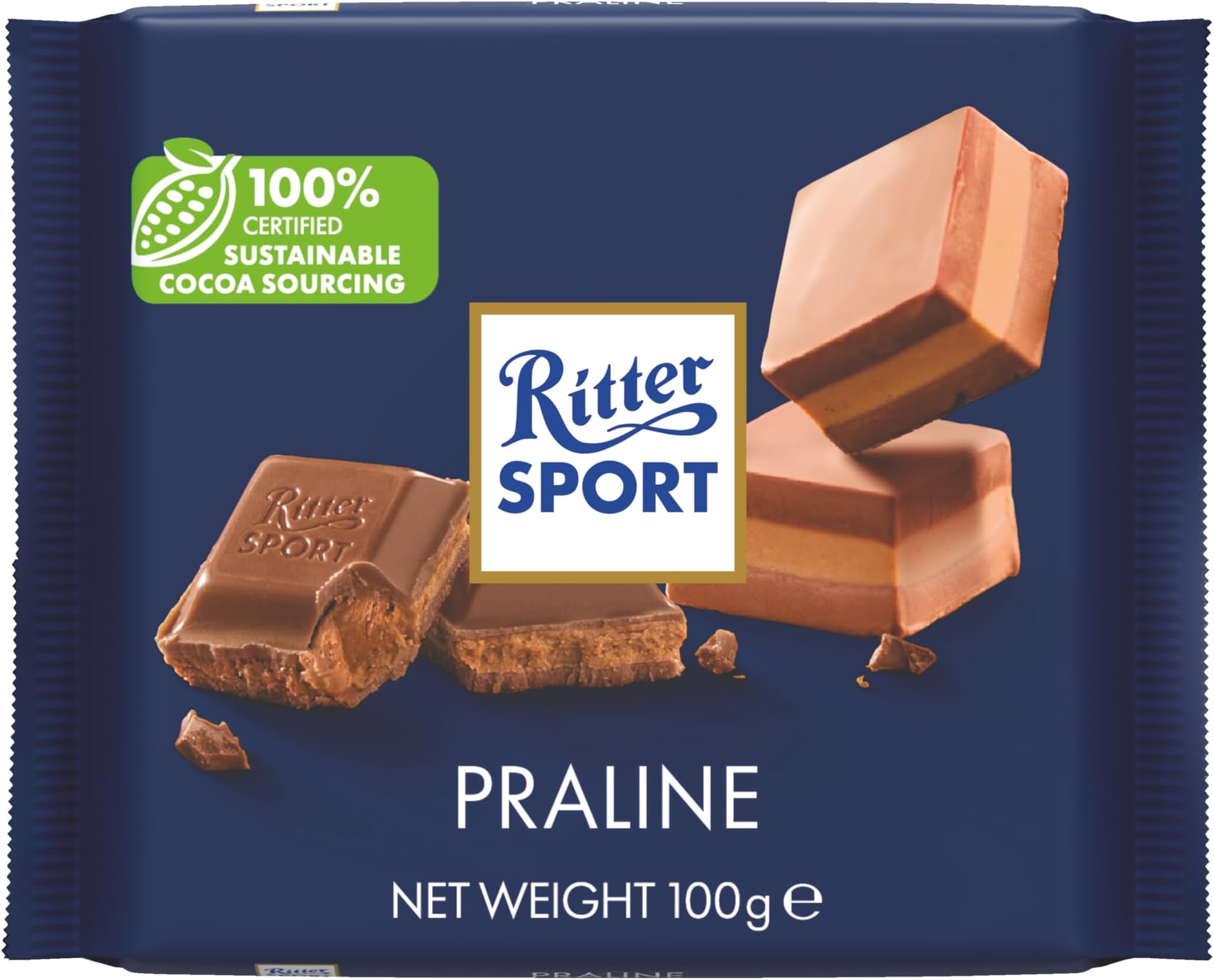 Ritter Sport Praline Chocolate 100g