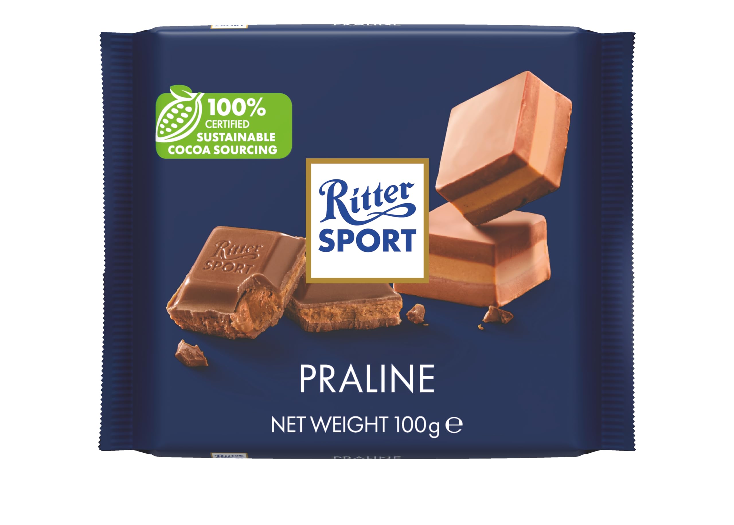 Ritter Sport Nougat-Pack of 3