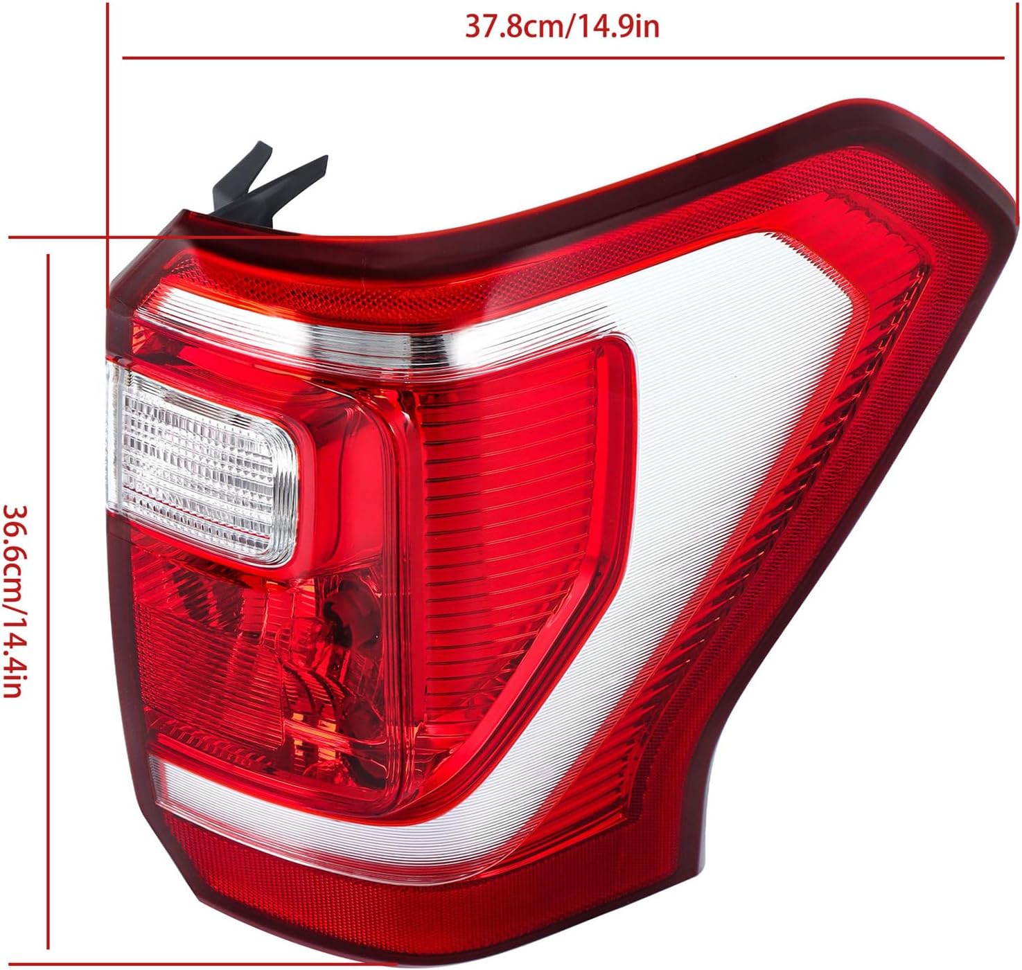 WFLNHB Passenger Side Tail Light Brake Light Replacement for Expedition 2018 2019 2020 2021 Halogen Rear Brake Lamp JL1Z13404G FO2801271