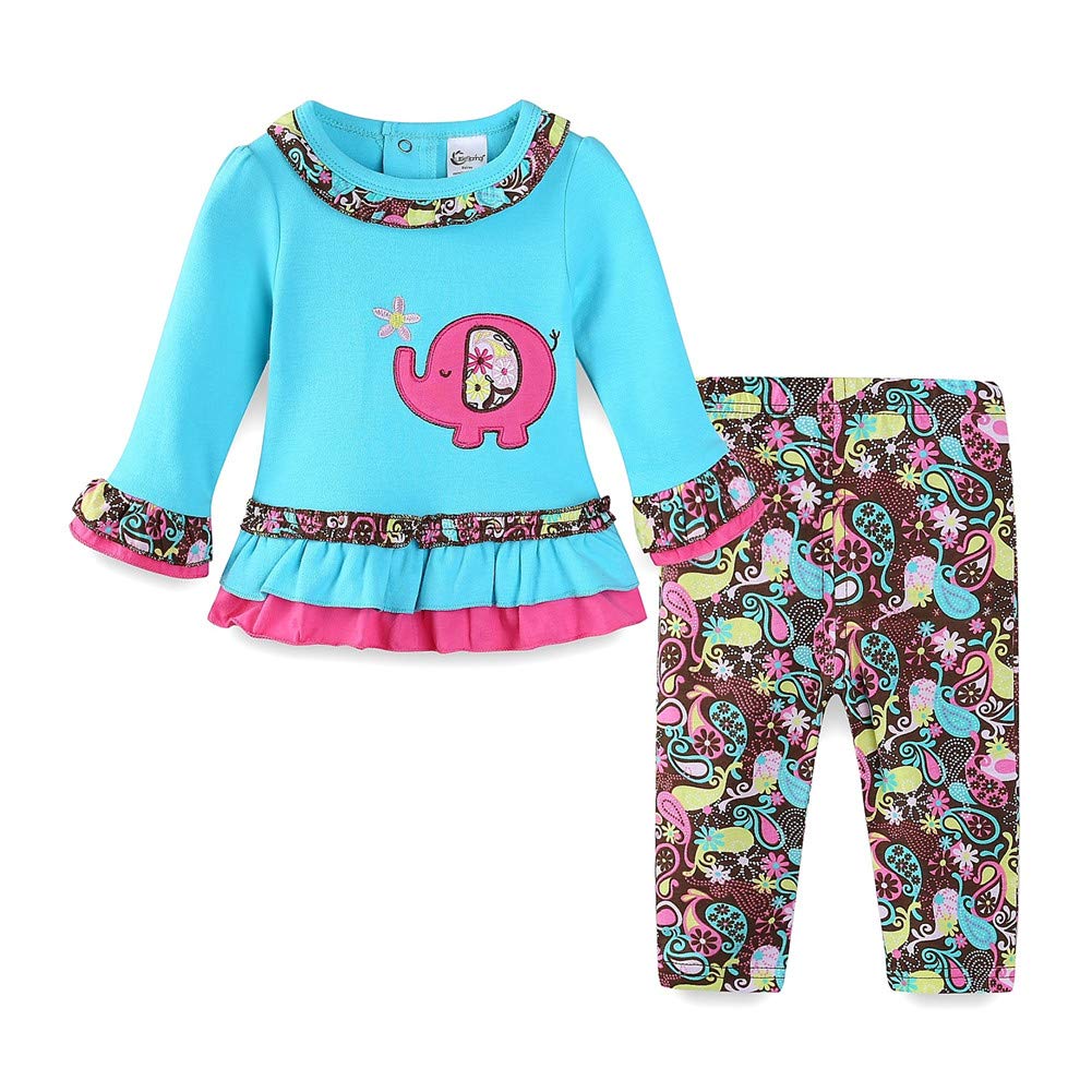  Mud Kingdom Baby Girls Ruffle Long Sleeve Crewneck Top & Pants Set for Playtime Fun
| Mud Kingdom Baby Girls Outfits Ruffle Long Sleeve Crewneck Top & Pants Perfect for Warm Weather Play
| Mud Kingdom Baby Girls Ruffle Long Sleeve Crewneck Top & Pants Set