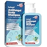 Swiftalyn Antifungal Shampoo for Seborrheic Dermatitis & Folliculitis: Psoriasis, Dandruff & Scalp Ance Shampoo for Men & Women – Soothes Itchy, Flaky Scalp – Sulfate-Free Formula