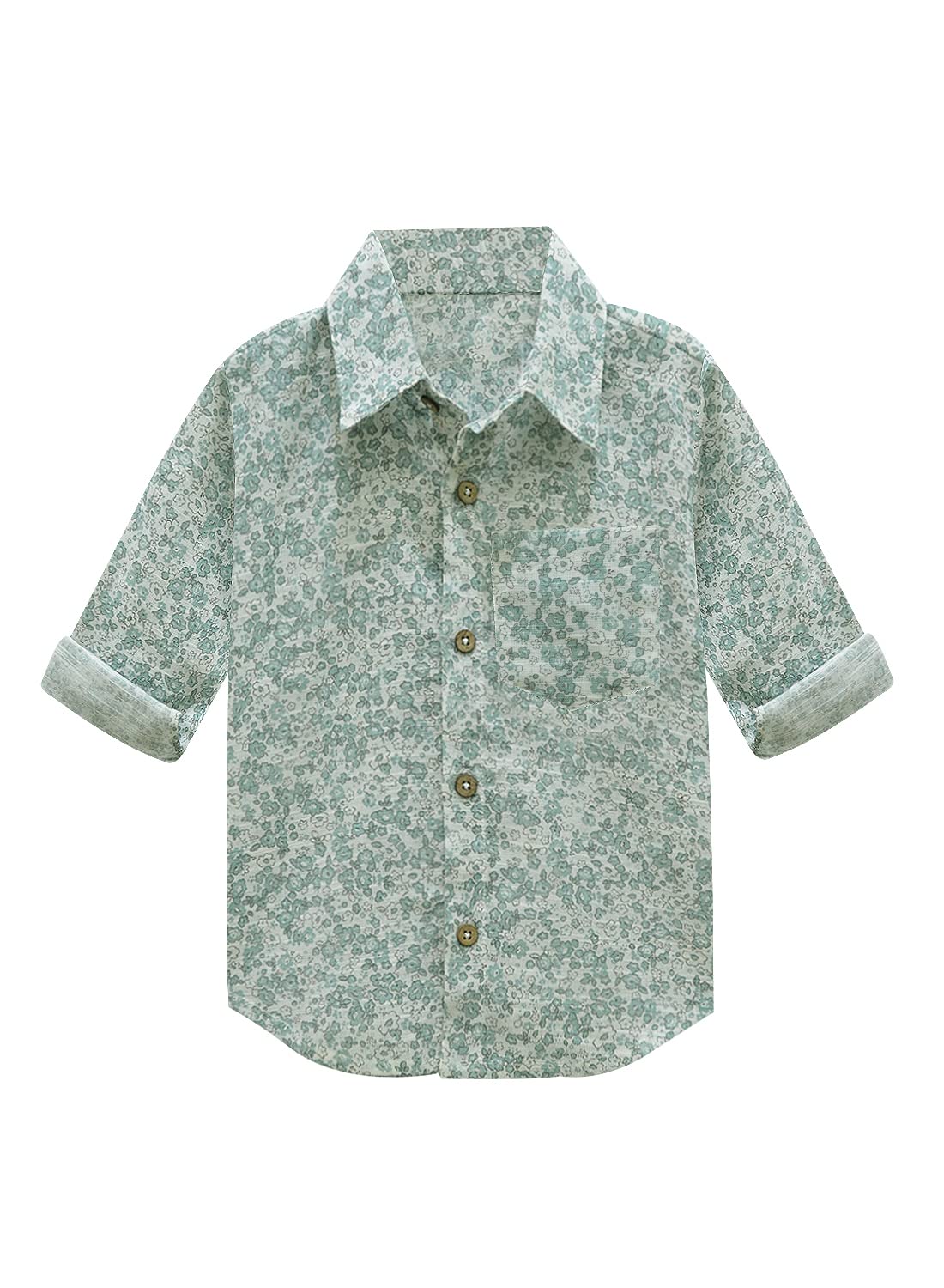 A.T.U.N. (ALL THINGS UBER NICE) Boys Cotton Casual Fit Full Sleeve Printed Shirt | Casual, Trendy, Soft Fabric Collar Neck Shirt