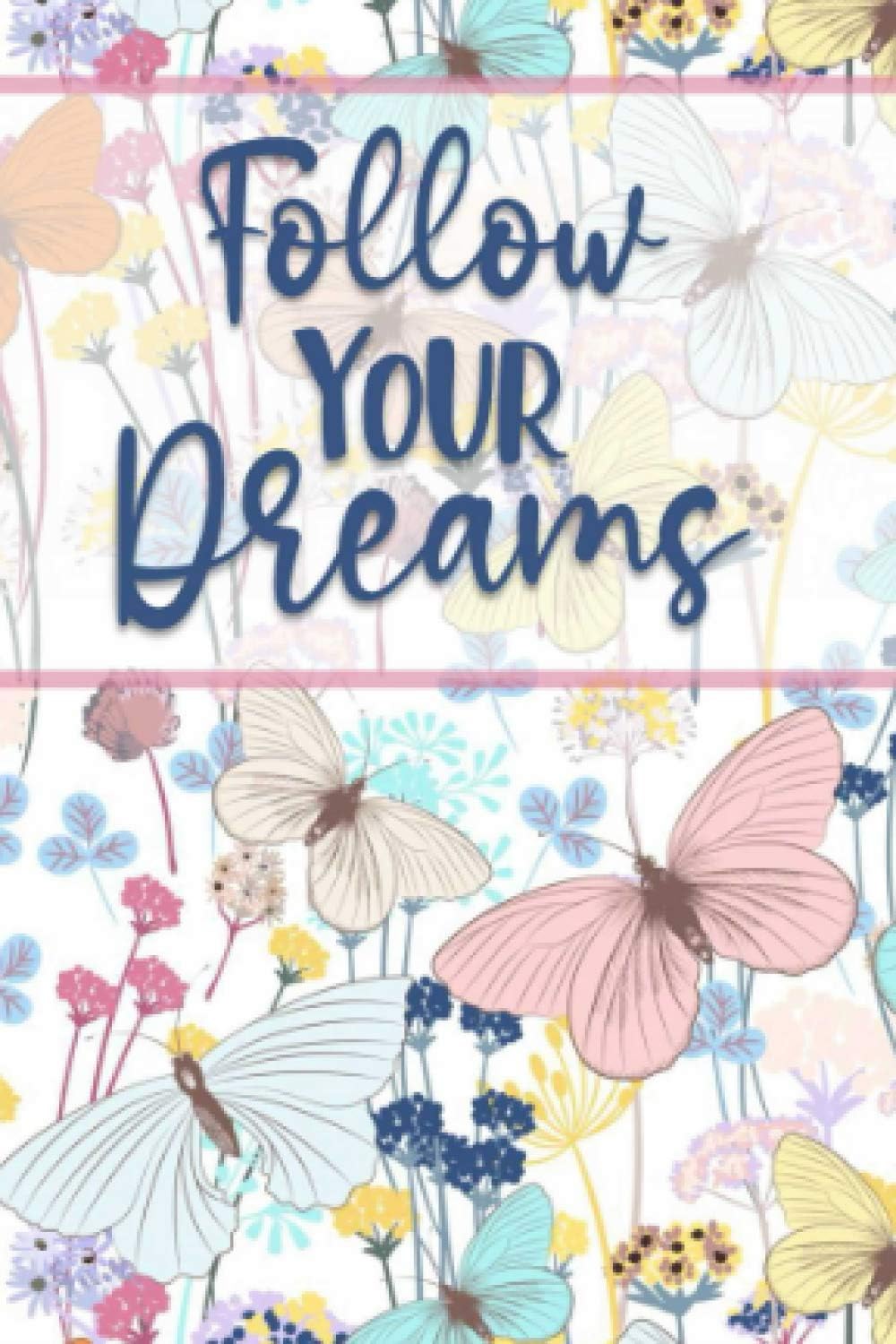 Pocket Size Address Book: Small Address Book for Purse with Printed Alphabetical Tabs - (4 x 6 inches) - Follow Your Dreams Butterfly Floral Phone ... Telephone Number, Email Address & Notes