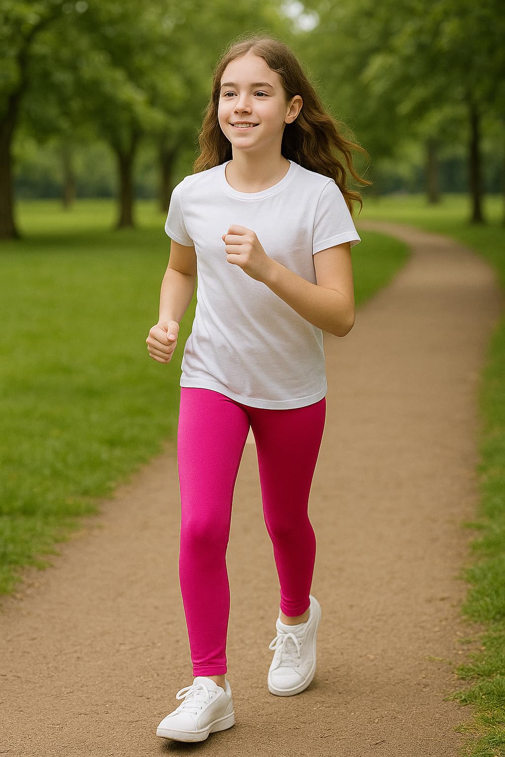 PopCouture Leggings deportivos prémium para niñas para danza y gimnasia
