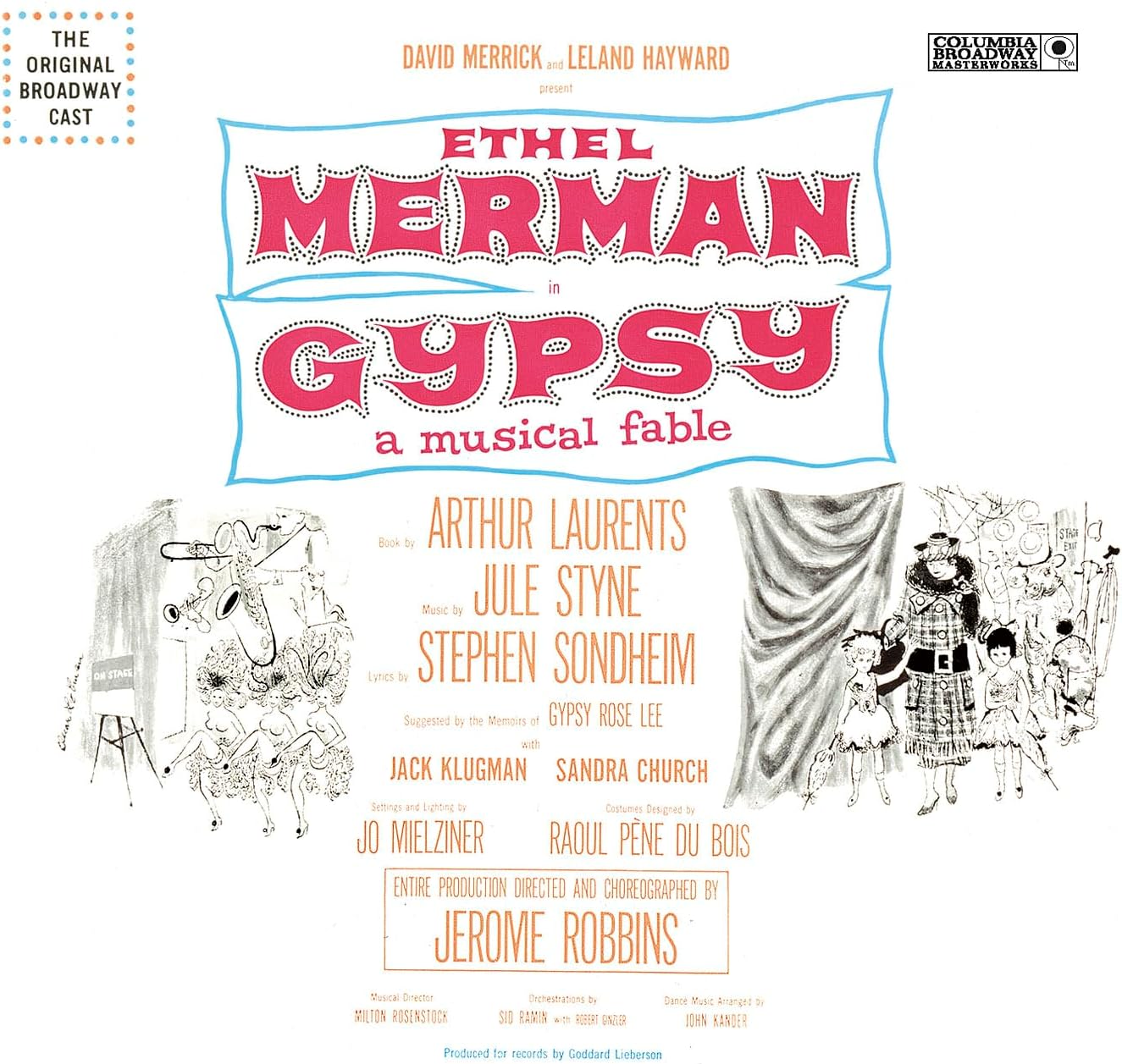 Gypsy - A Musical Fable 1959 Original Broadway Cast