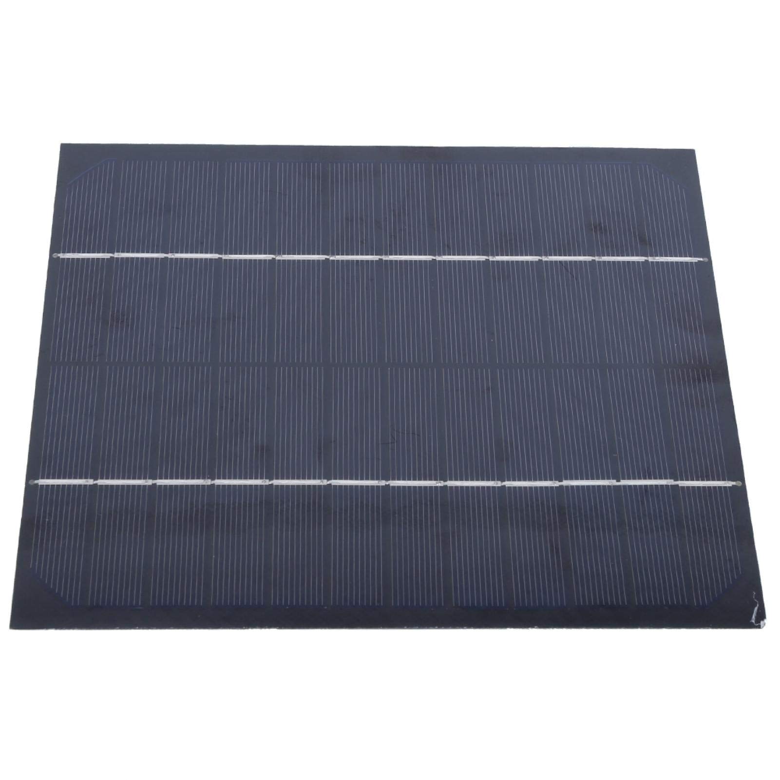 SALUTUYA Solar Charger Pane 6W 12V Portable Solar Cell Panel Module Charger for Household Lights for All Small Power Appliances