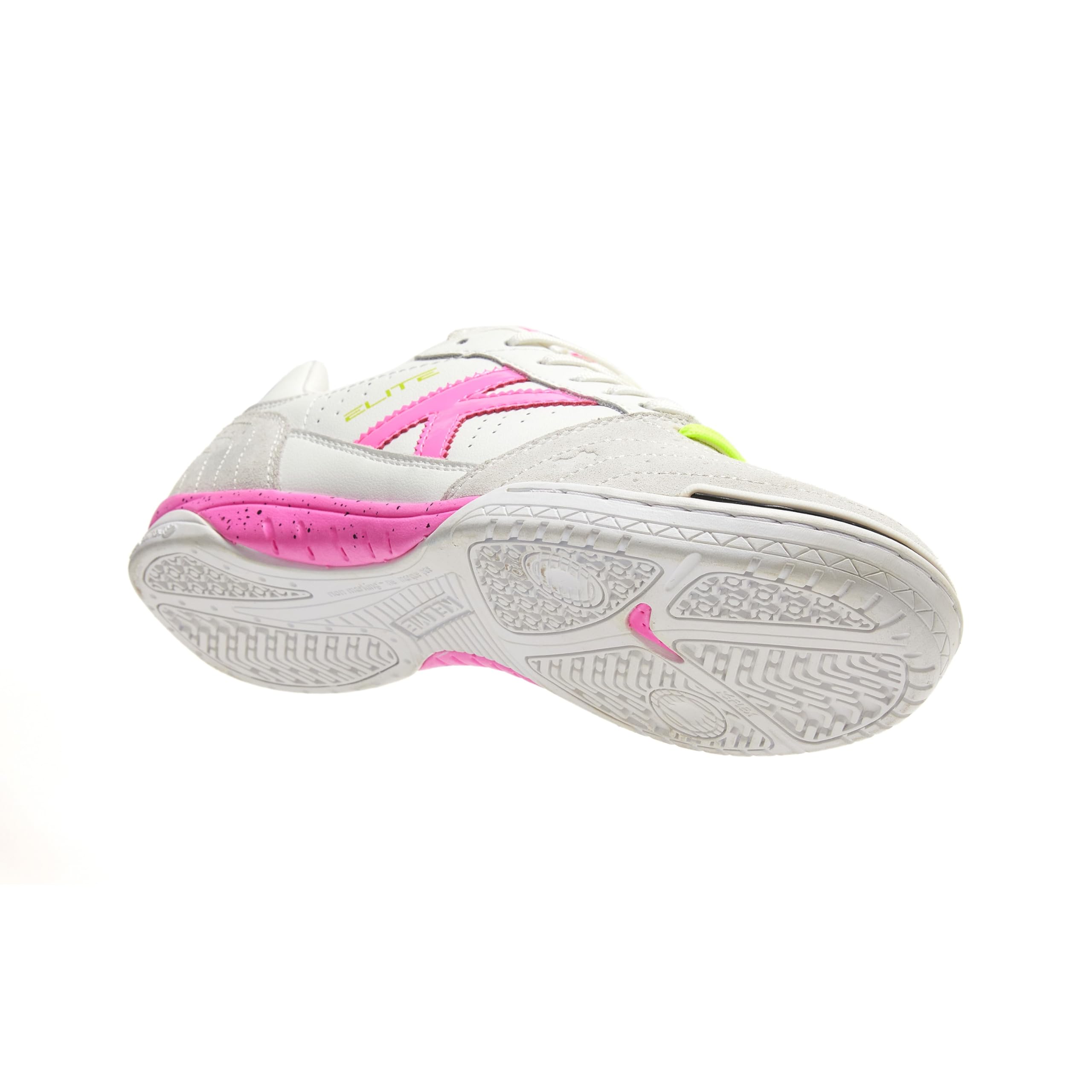 KELME Zapatillas De Fútbol Sala Elite Blanco Y Fucsia Scarpe da ginnasticaUnisex - Adulto
