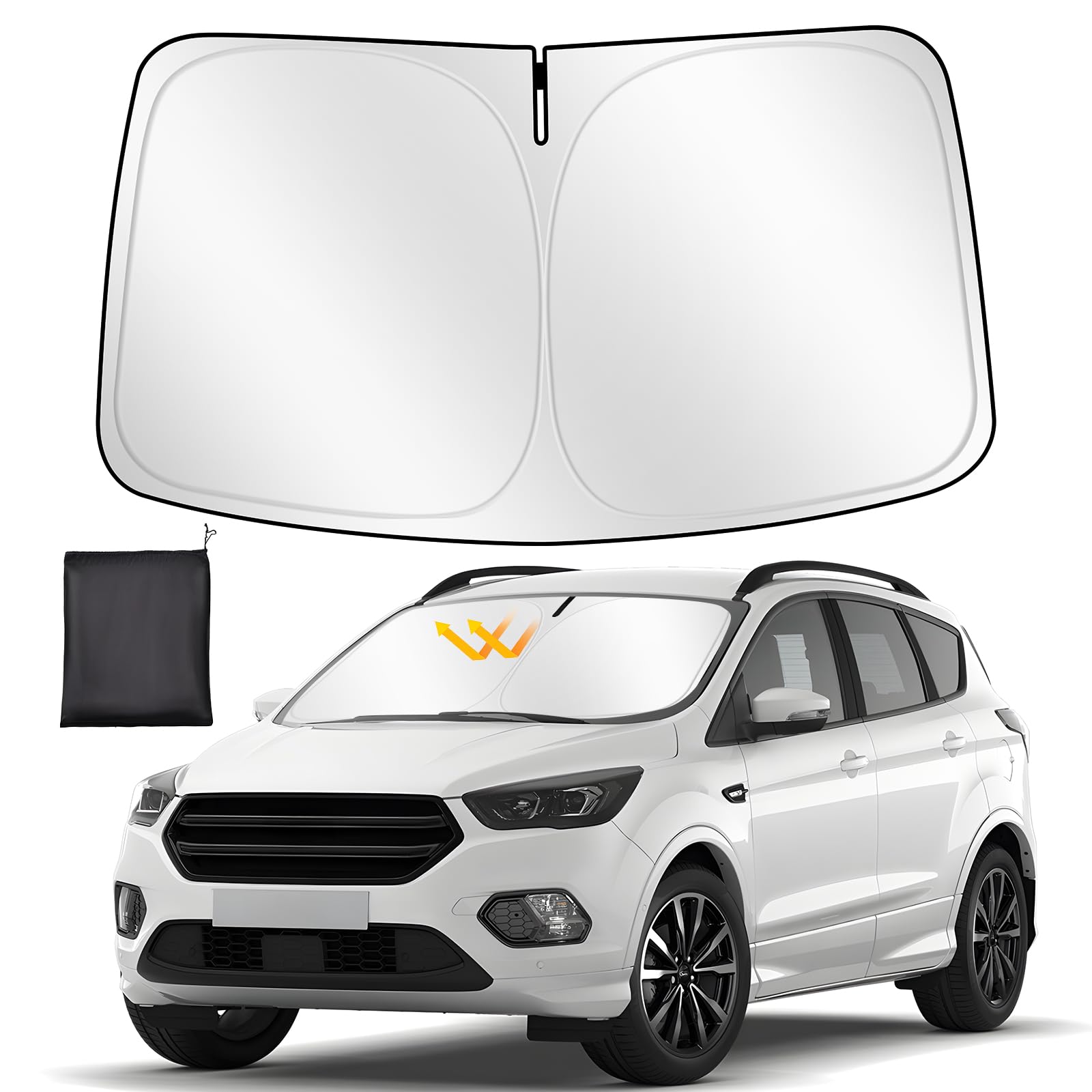 ZATOOTO Sonnenschutz Auto Frontscheibe