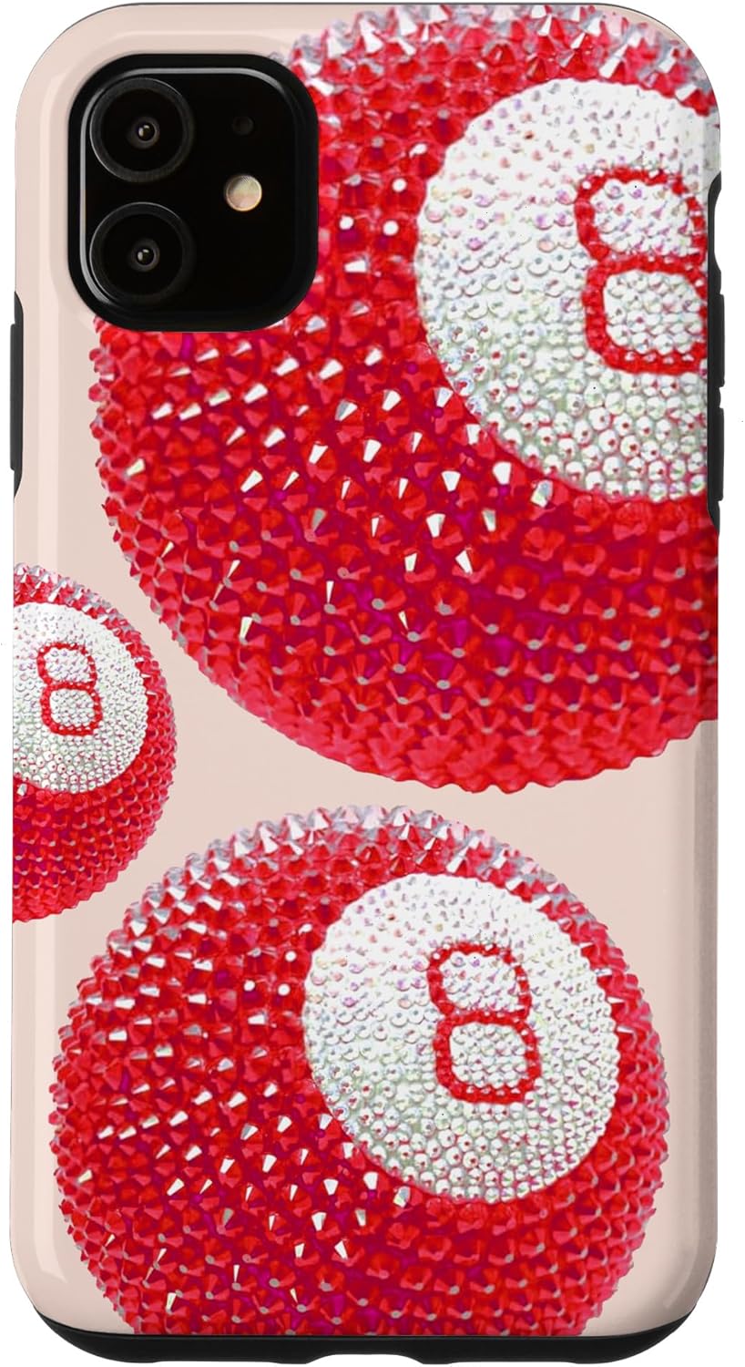 Retro Lucky Disco 8 Ball For Women Case for iPhone 14