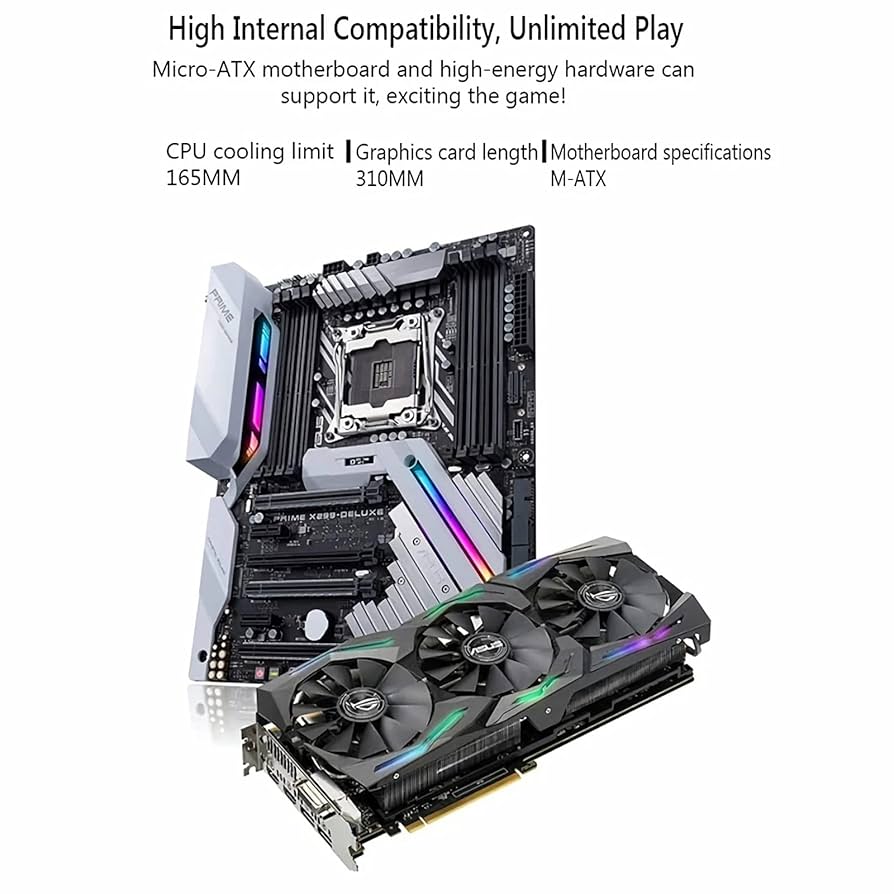 透明ケース、水冷付、Intel Core i5、グラフィックカード付き Amazon.co.jp: ミドルタワーPCケース RGBコンピュータケースCPU