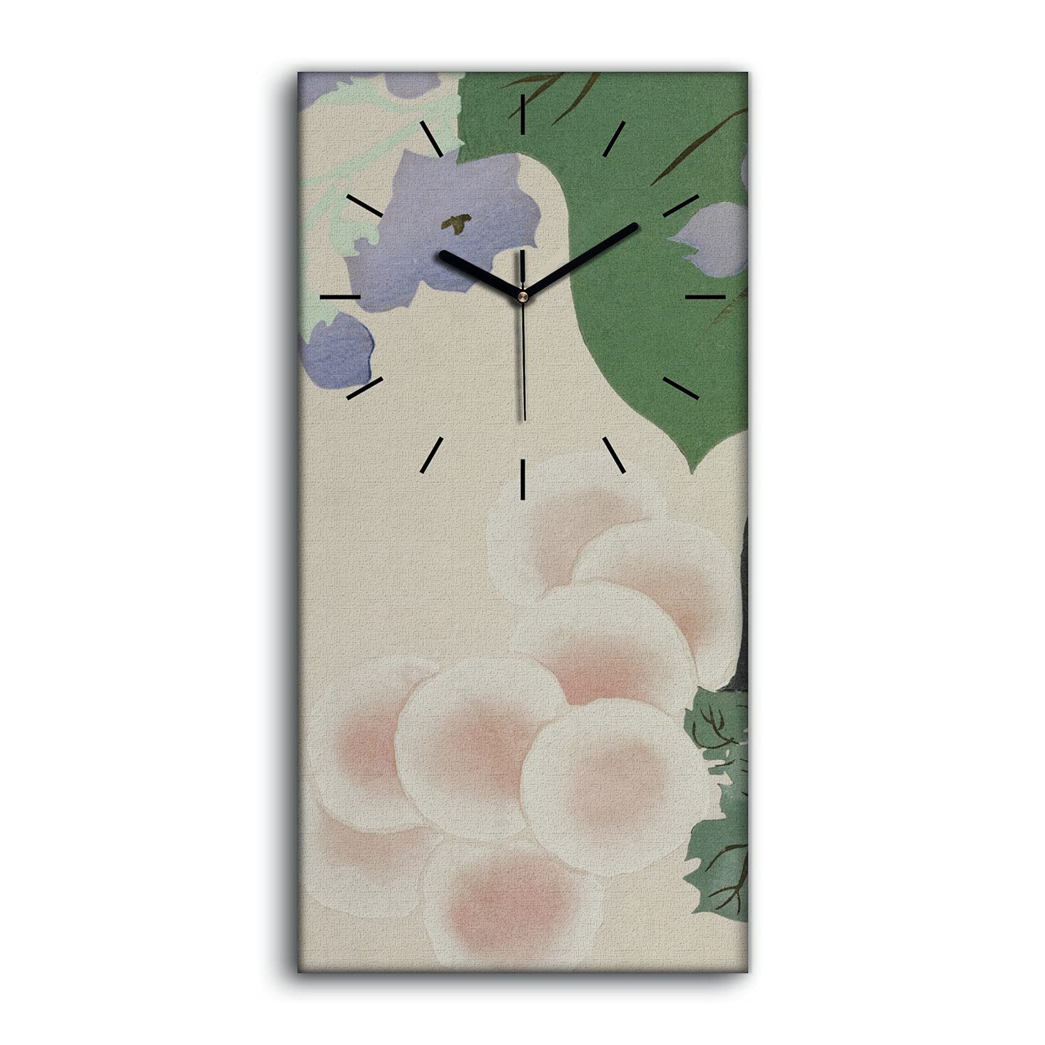Horloge sur Toile Silencieuse Ne Pas Tic Tac pour un Sommeil Paisible en Chambre