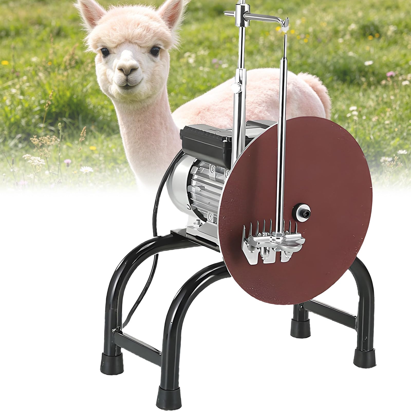 Professional Wool Shears Sharpener, High Temperature Resistant, All-Copper Motor, 2800 RPM, Allows for Multiple Sharpening of Blades, Suitable for Large-Scale Sheep Shearing Operations on Farms