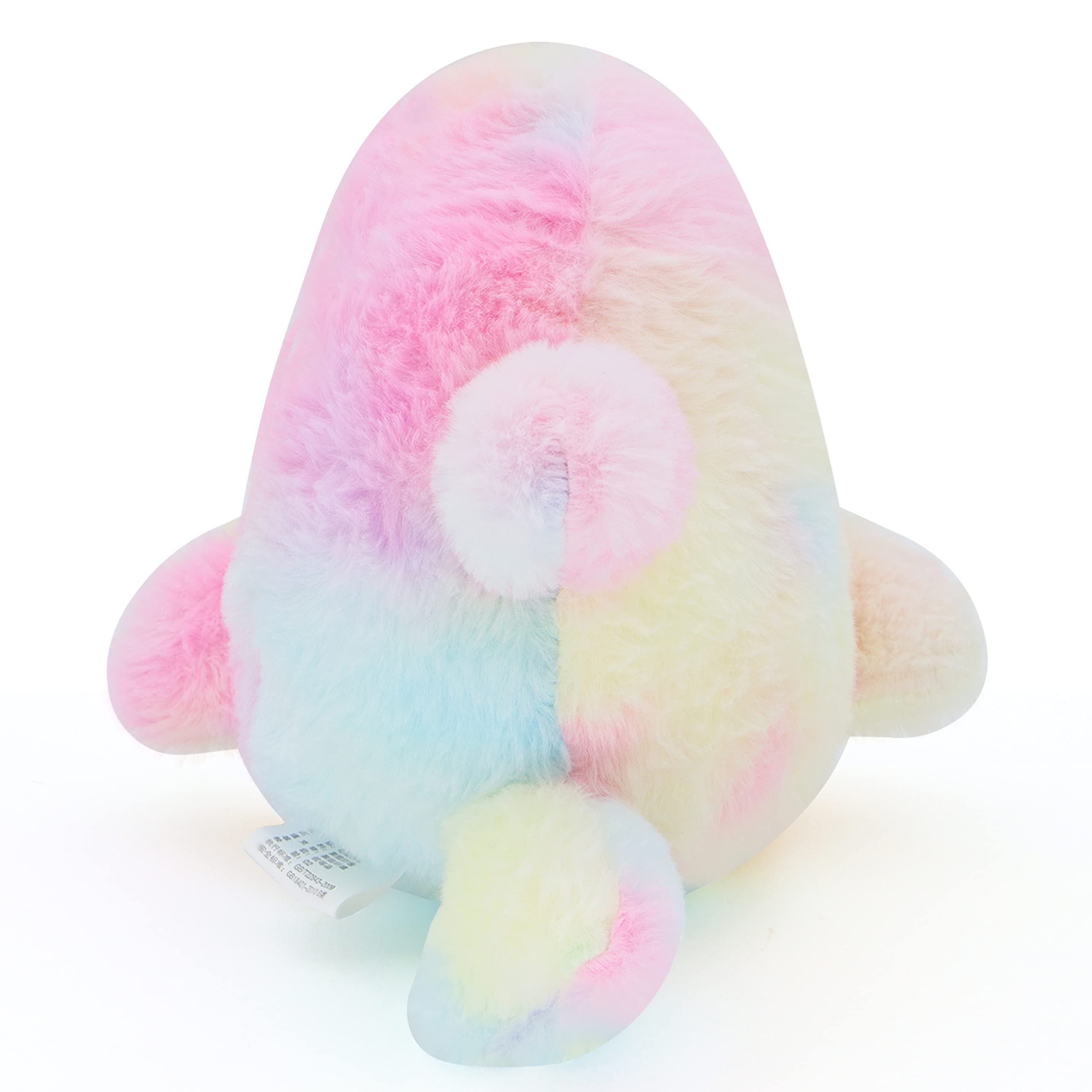 CNAANA Kawaii Shark Cat Plush Toy Stuffed Animal Doll, Soft Pillow for Boys & Girls (Cat-B, 20cm/7.8in): 20cm/7.8in Tie-dye Shark Cat