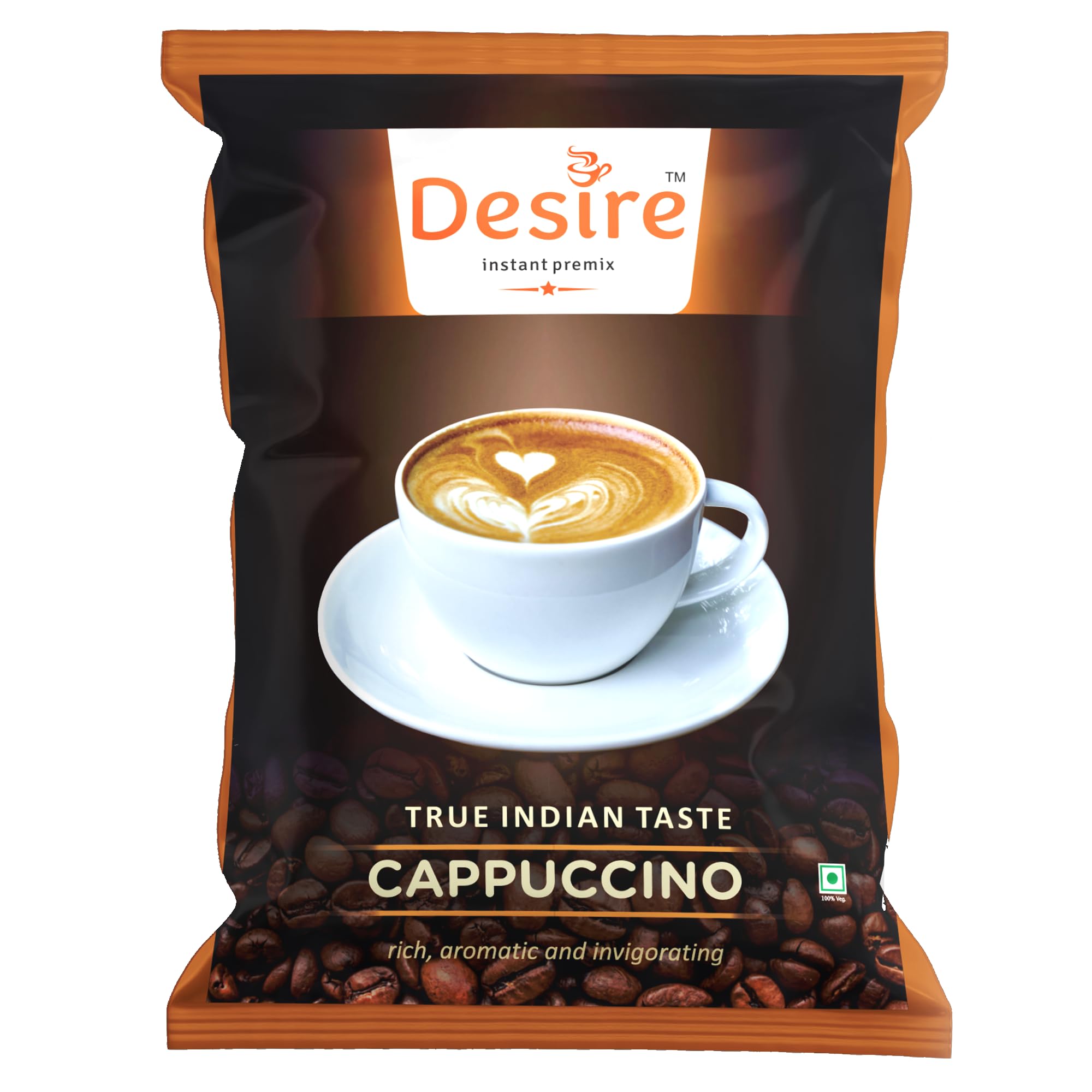 Desire Coffee Premix-Cappuccino Coffee Premix For Vending Machine, Coffee Powder Bag For Coffee Machine Or Manual Use-1 Kg Pack Serves 80 Cups-Just Add Hot Water & Enjoy (B0CMXPW8CB) Amazon Price History, Amazon Price Tracker