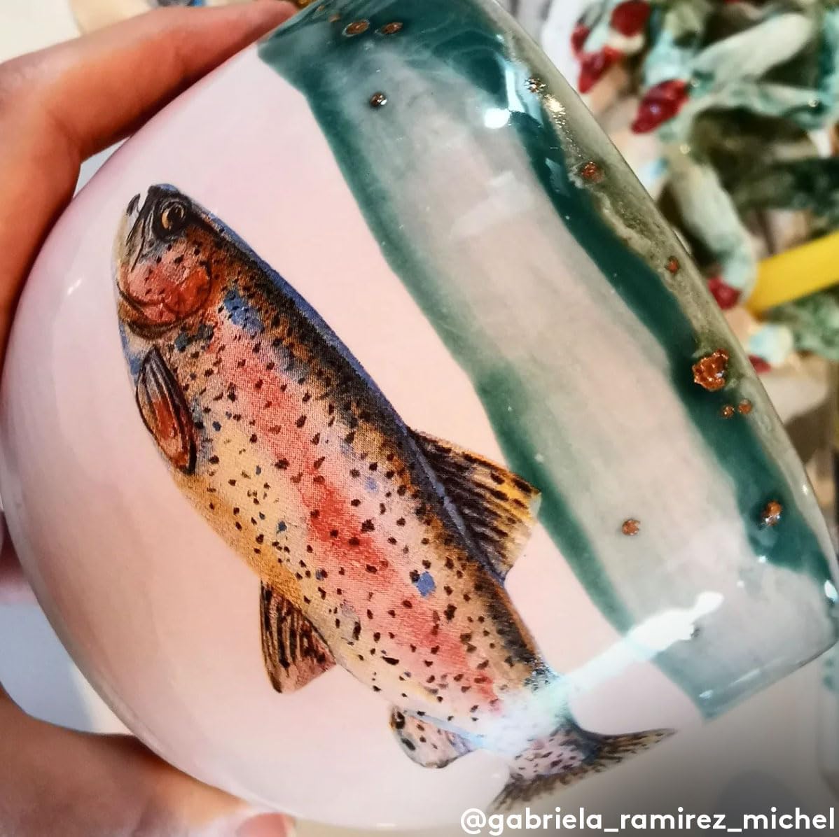Ceramic Decals - Overglaze - Enamel Decal - Lake Fish