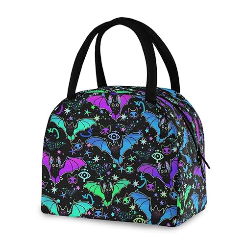 Magic Bat Reusable Insulated Lunch Bag - Bat Magic