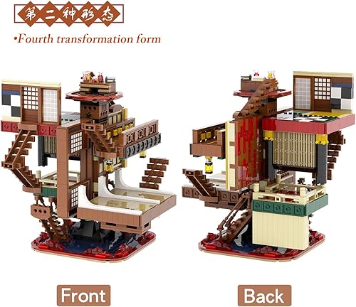 Miniatura 3 de -MOC - Juego de construcción de castillo infinito de anime Demon Slayer, bloques de construcción lindos y creativos para niños, regalos para niños