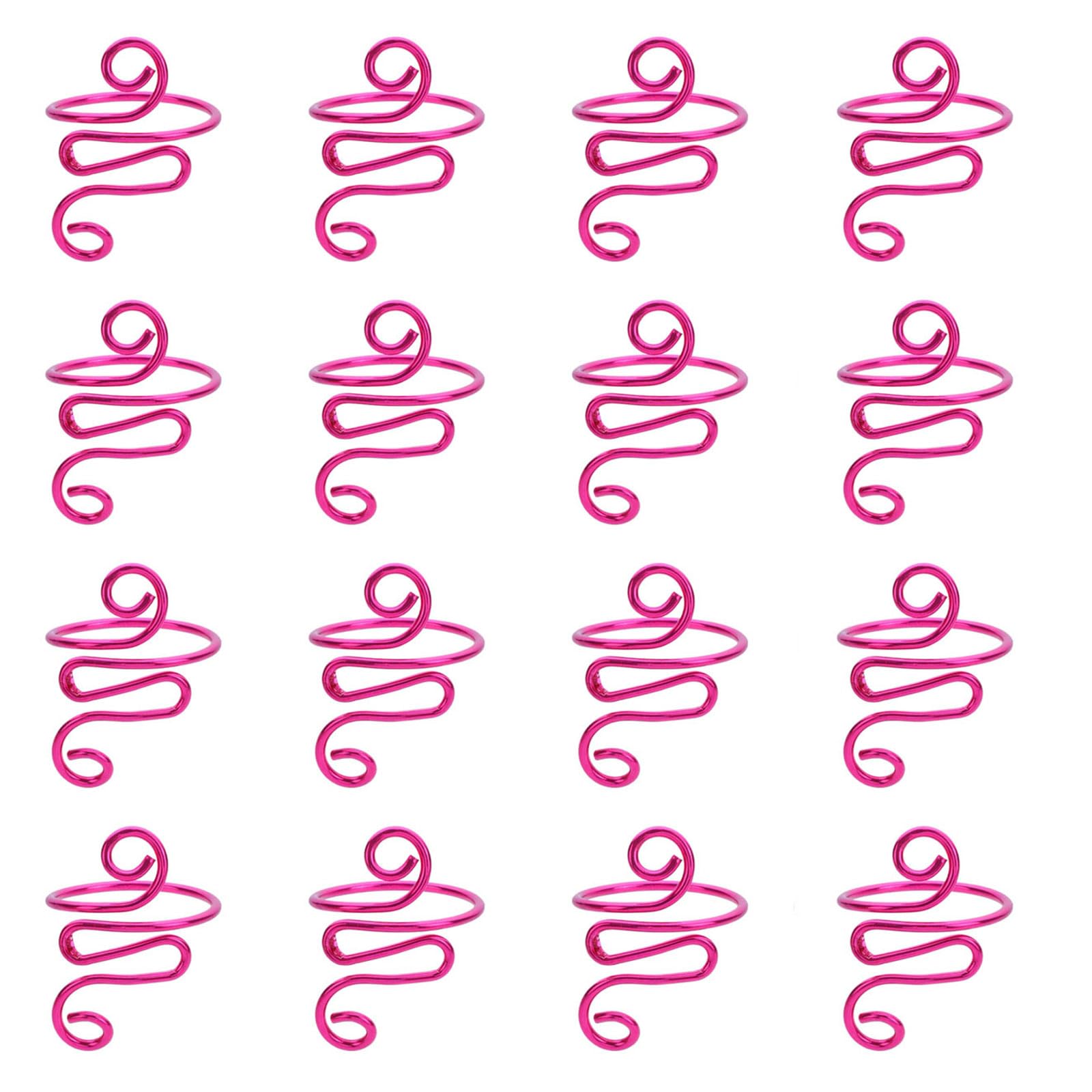 Tsophreniq B 20 Pcs Yarn Tension Rings Snake Shape Open Adjustable Crochet For Crocheting Knitting