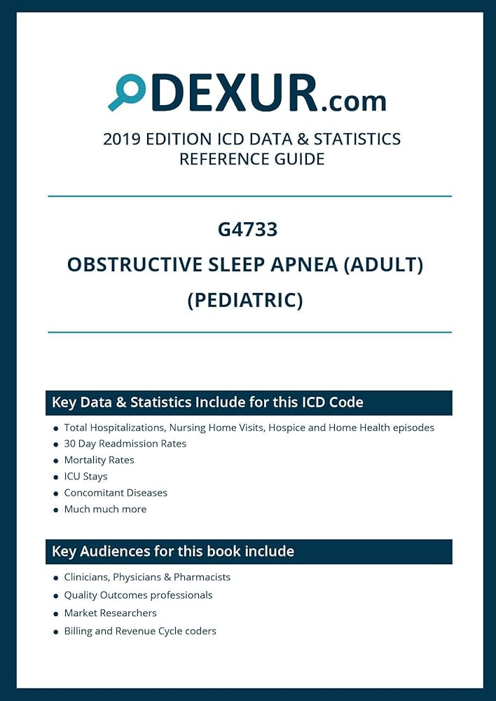 Amazon.com: ICD 10 G4733 - Obstructive sleep apnea (adult
