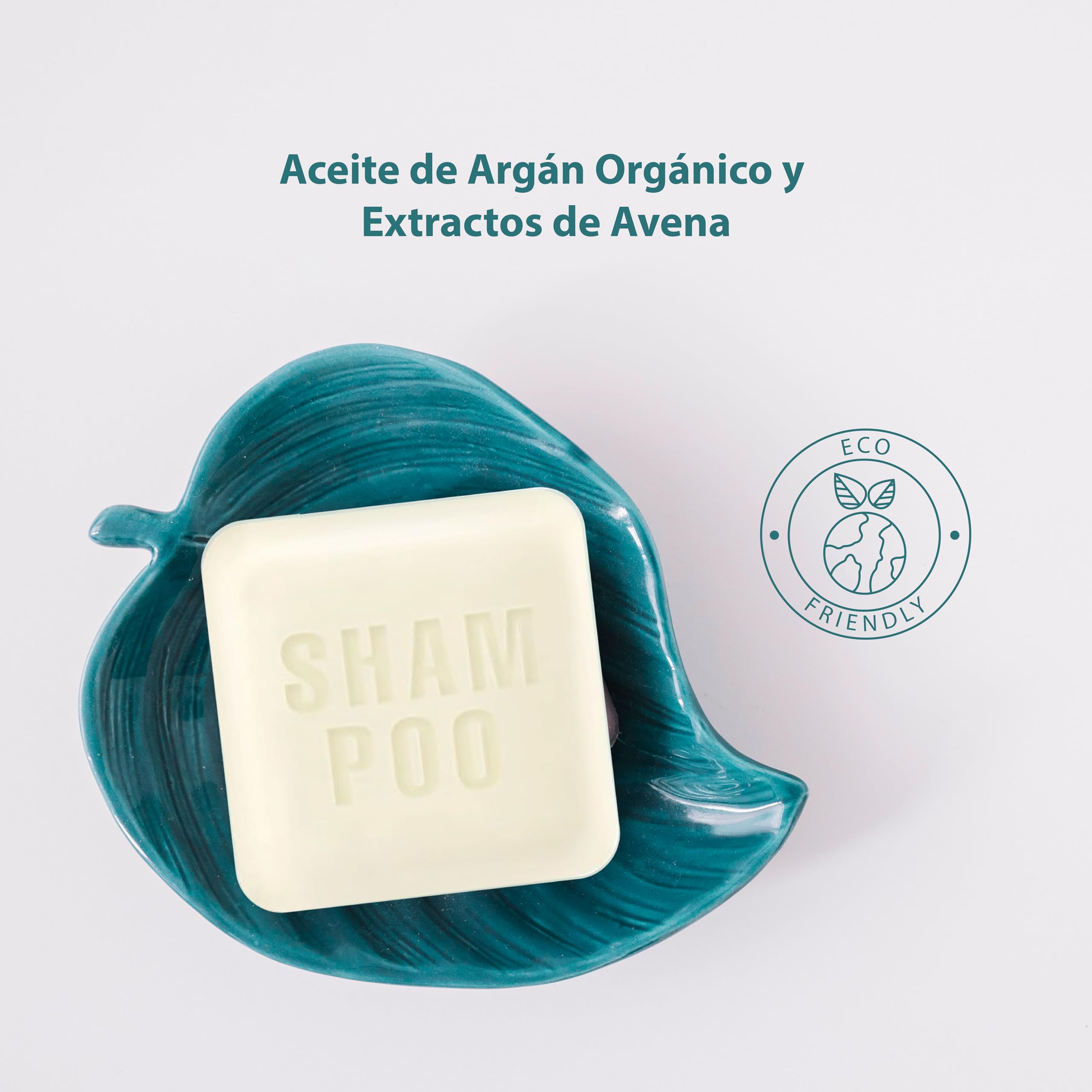 Champú Sólido Ultra Suave de 15g para Todo Tipo de Cabello – Pack de 100 Unidades con Aceite de Argán Orgánico y Extractos de Avena