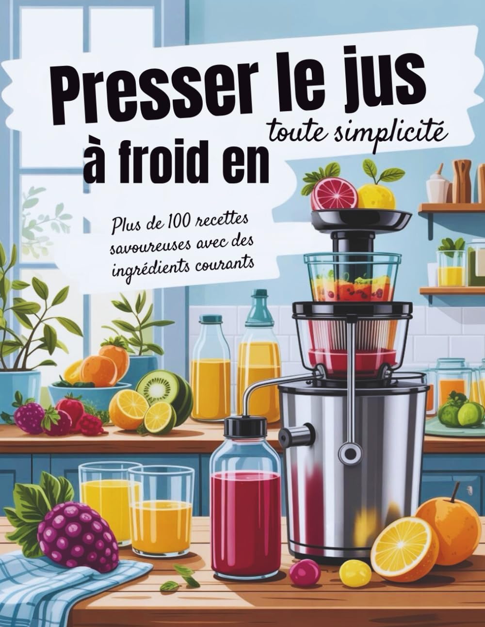Presser le jus à froid en toute simplicité (Édition française): Plus de 100 recettes savoureuses avec des ingrédients courants