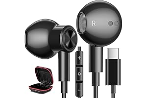 USB C Headphones, Type C Earphones for Samsung Galaxy S23
