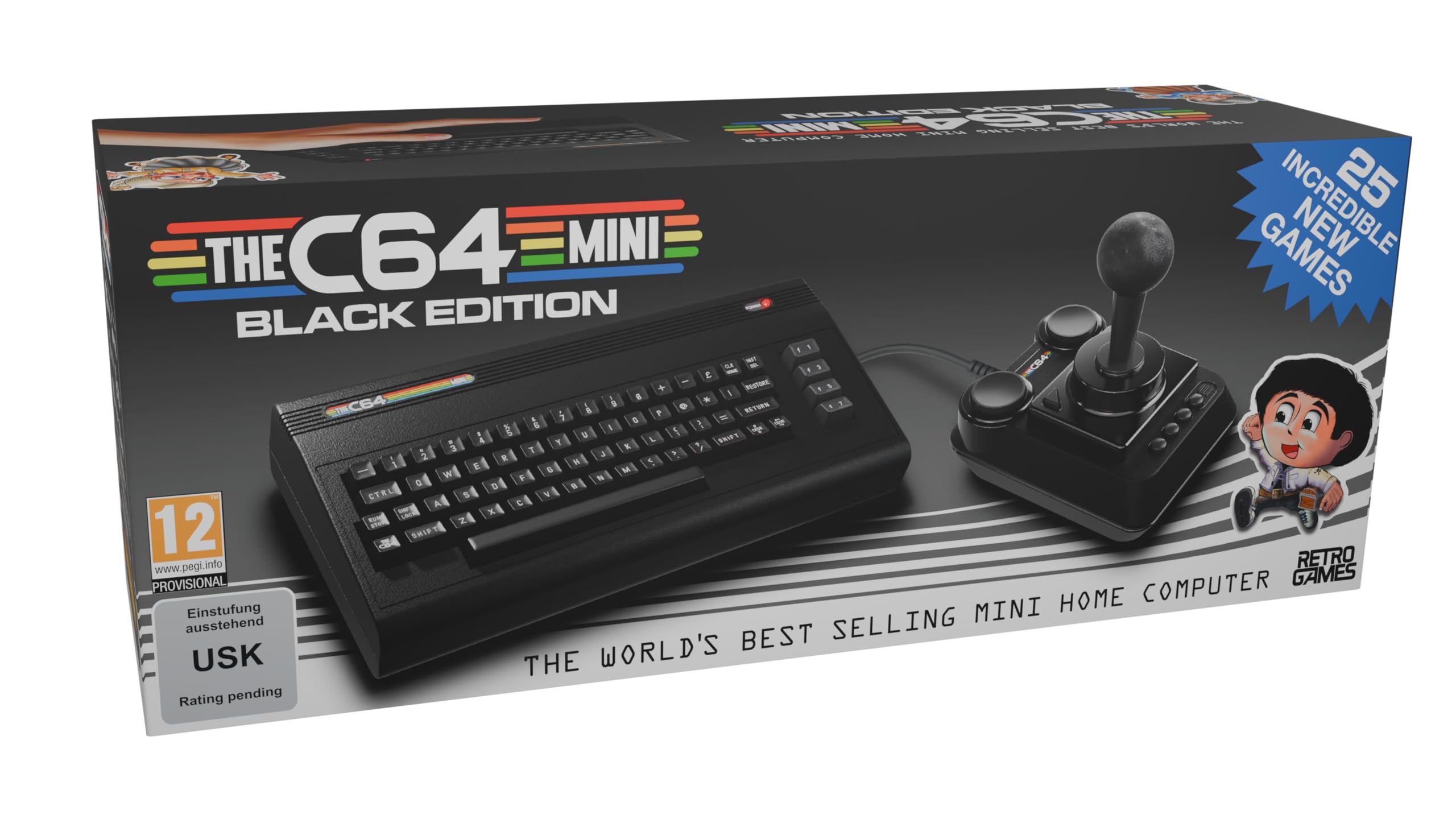 The C64 Mini Black