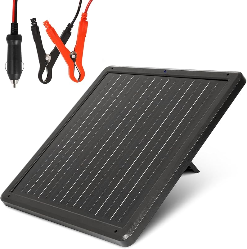 Painel Solar Monocristalino Movsunpv 16 W à Prova d’Água para Baterias 12 V