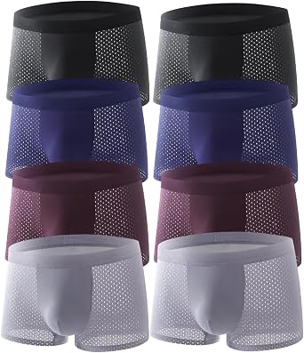 Boxhero Bamboo Mens Underwear - Box Hero Boxer Briefs Built-in with 3D Pouch Comfortable Underwear for Men
