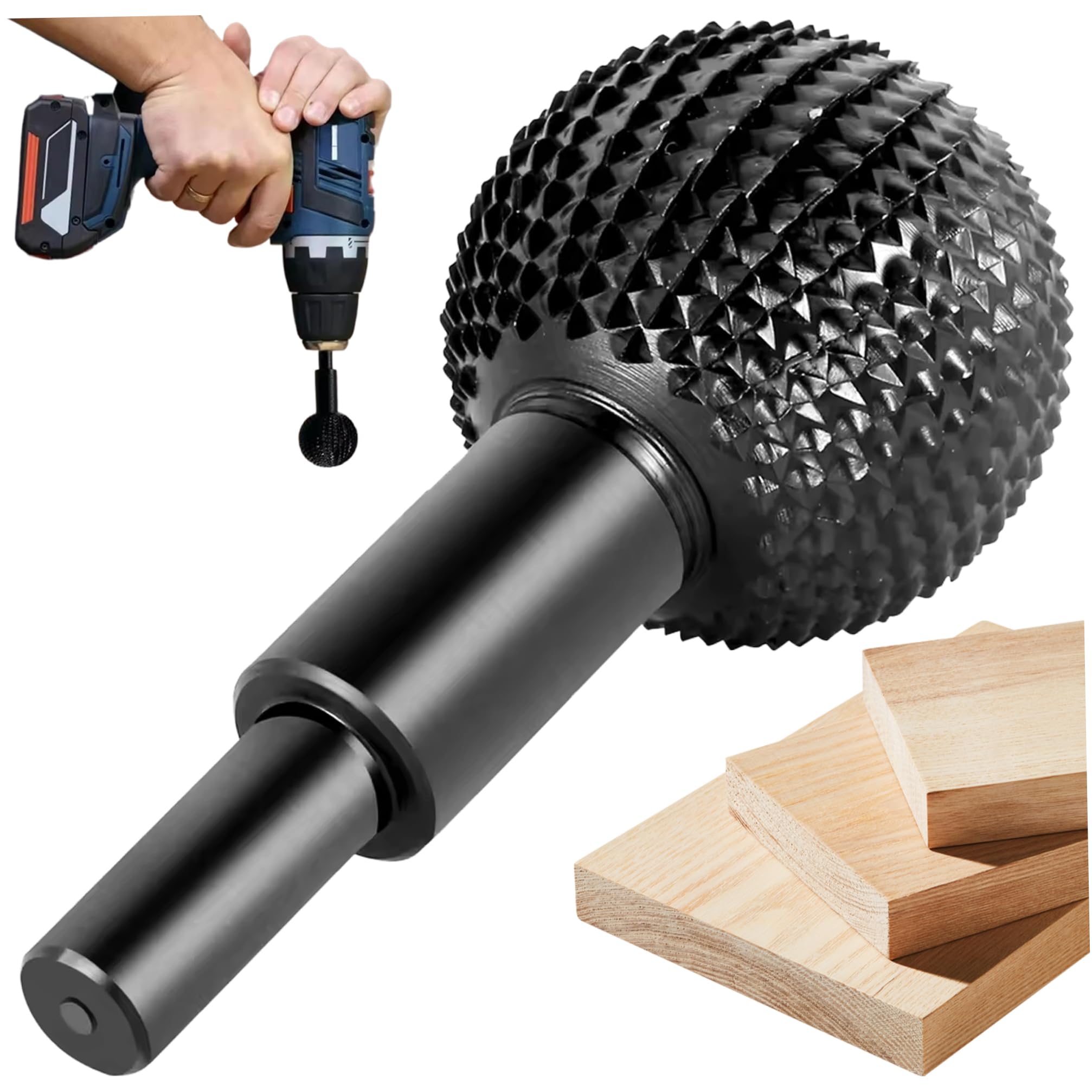 Gouge à bille, Gouge à bille pour la sculpture sur bois Outils de sculpture sur bois de remplacement en acier haute teneur en carbone tranchant et robuste 40 mm, accessoire meuleuse d'angle n