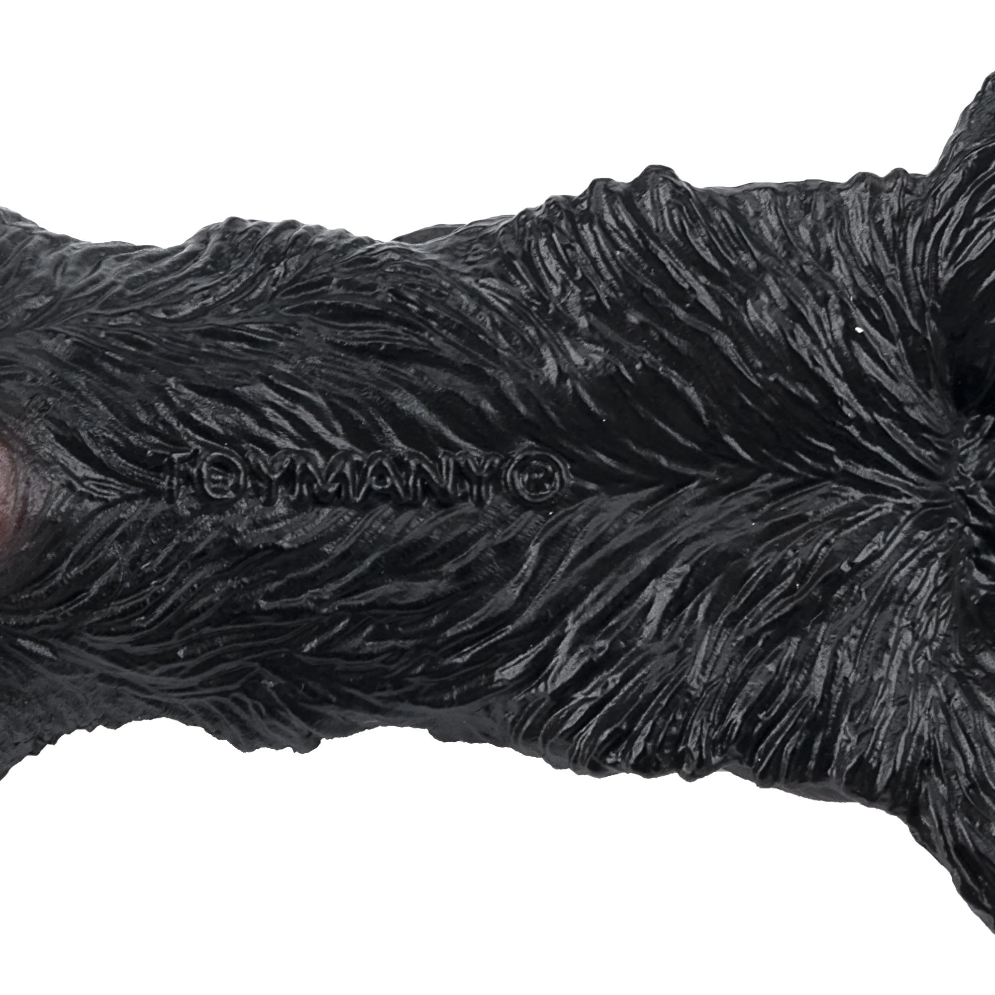 TOYMANY Szympansy figurki zwierząt, zwierzęta z dżungli, 11,4 x 3,9 x 1,7