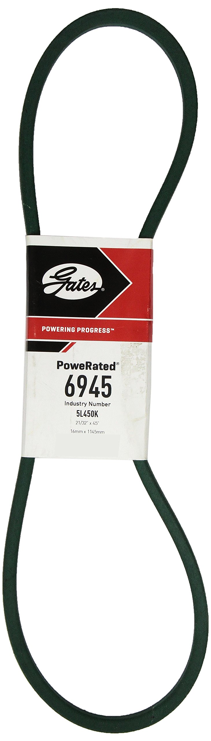 Gates 6958 PoweRated V-Belt - Heavy-Duty Belt For Outdoor Power Equipment & Appliances