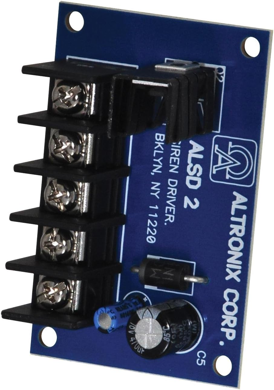 Altronix Siren Driver 6-12VDC 2 Ch Low Current (ALSD2)