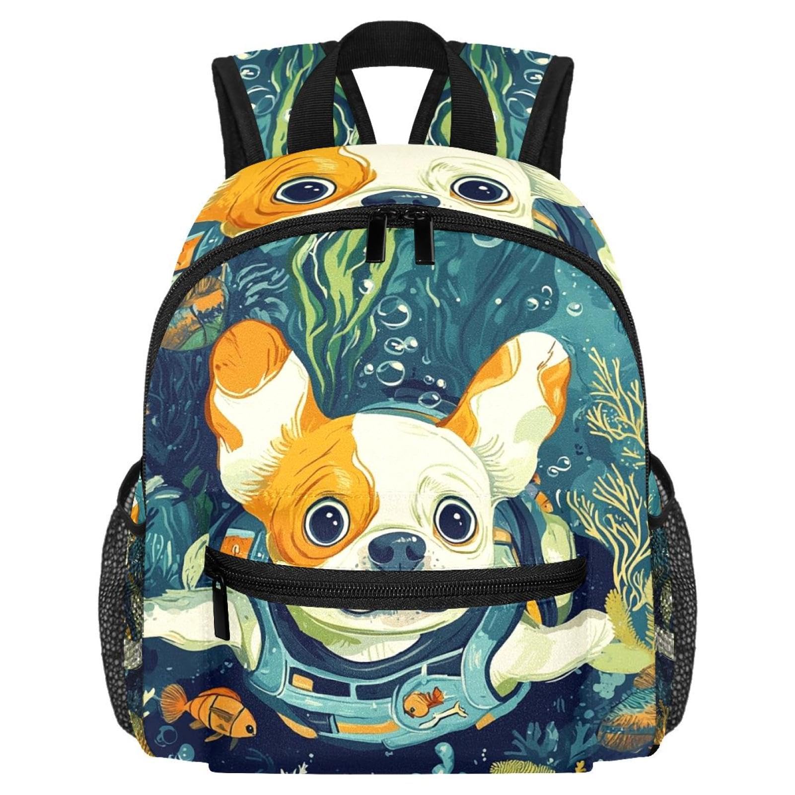 Sac à dos pour enfant multicolore avec motif de plongée fun - 7