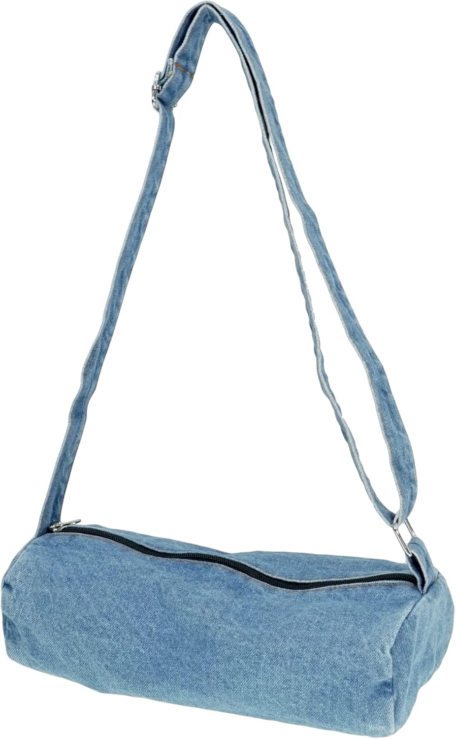 YunZh Denim Hobo Bag, Casual Style Lightweight Classic Retro Travel Shopper Purse Shoulder Handbag Messenger Bag - Image 8