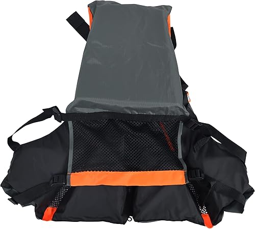 Miniatura 5 de Elevon - Chaleco salvavidas universal con acolchado para kayak, barco, pequeño, mediano y grande