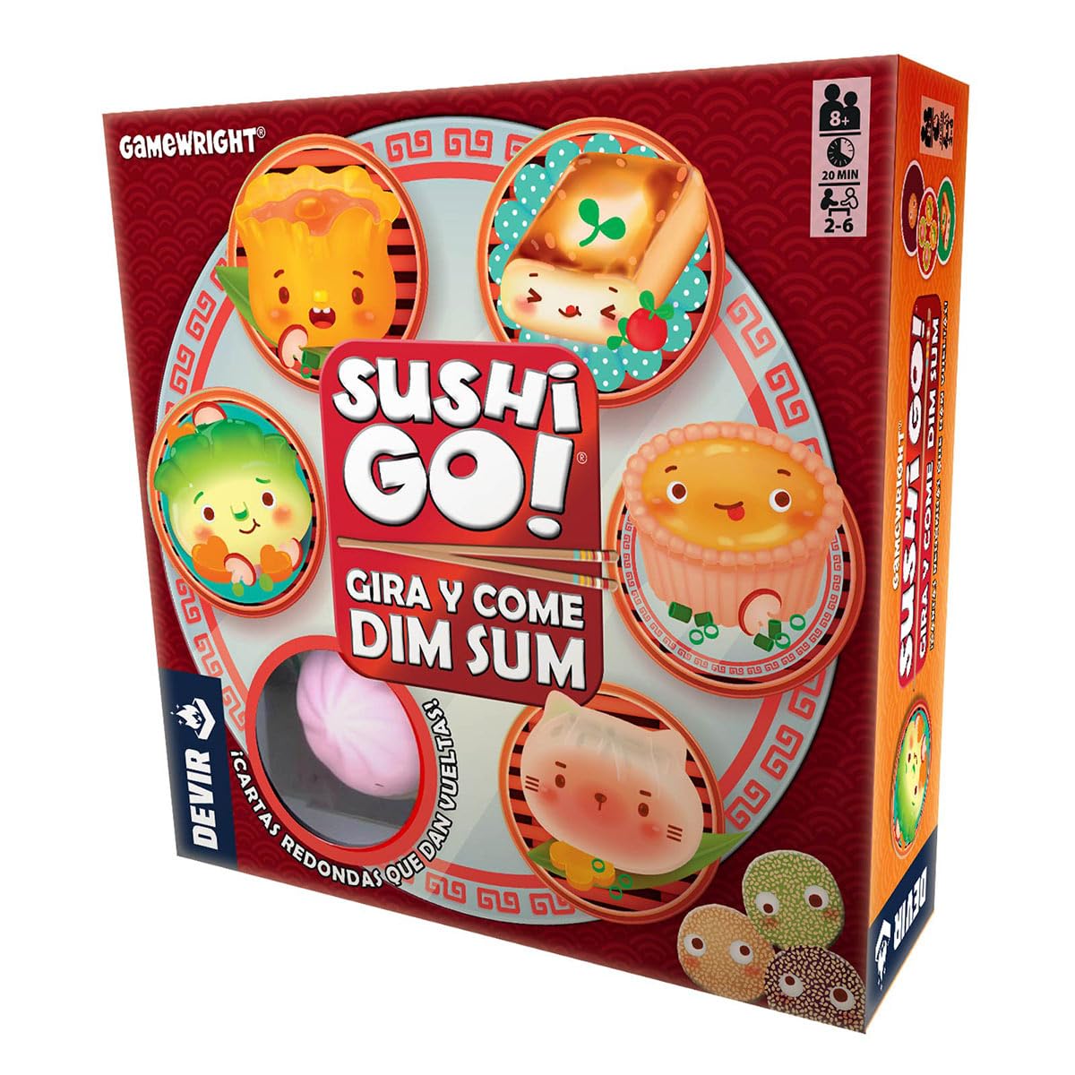 Sushi Go Spin and Eat Dim Sum, Board Games - Amazon Canada
