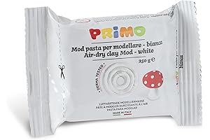 PRiMO Air Dry Clay Pack: Unleash Your Creativity with Pristine White Clay