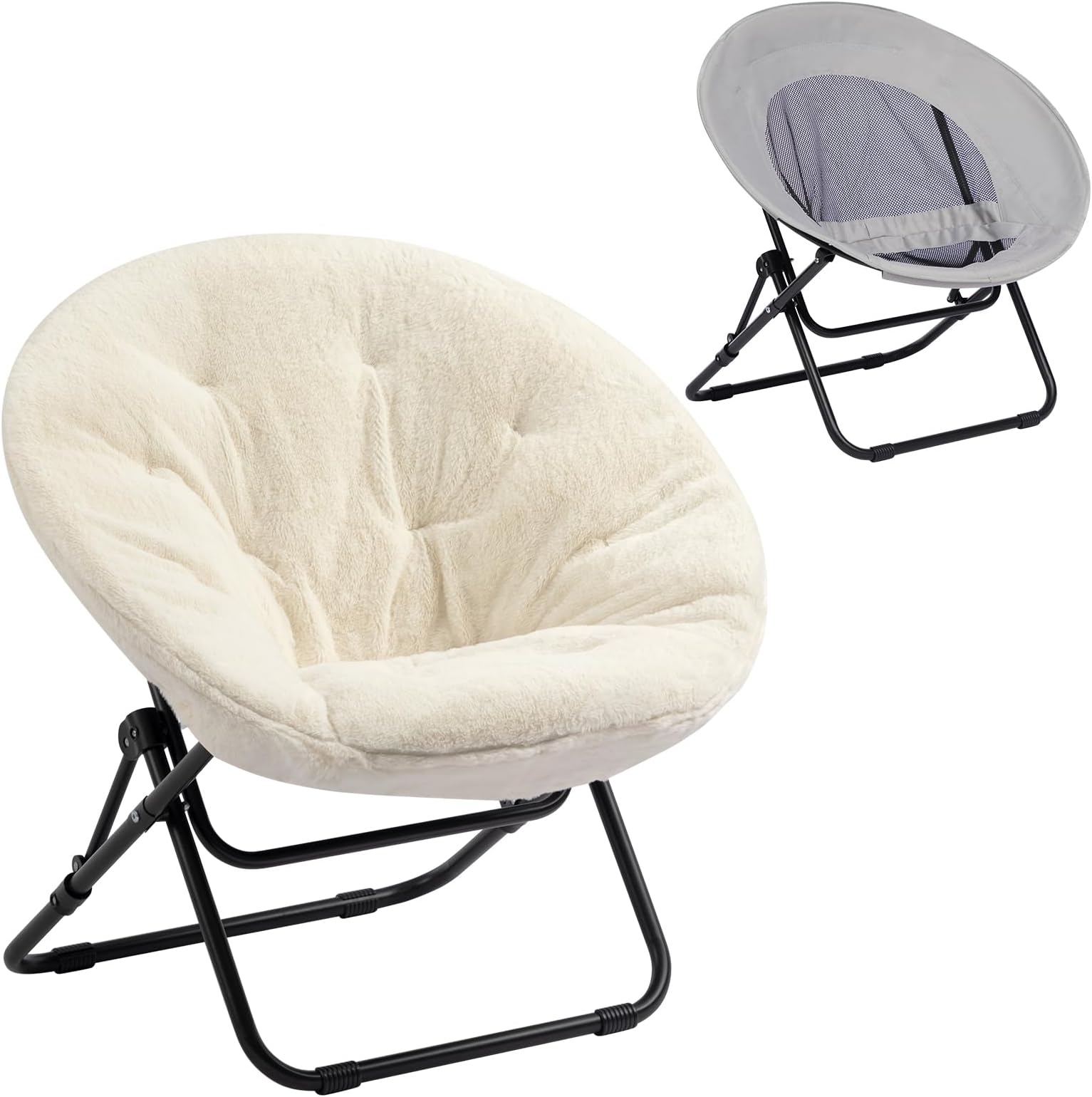 OTZ String Chair Cream Moon Chair Garden Dinning Chair Rattan Chair ...