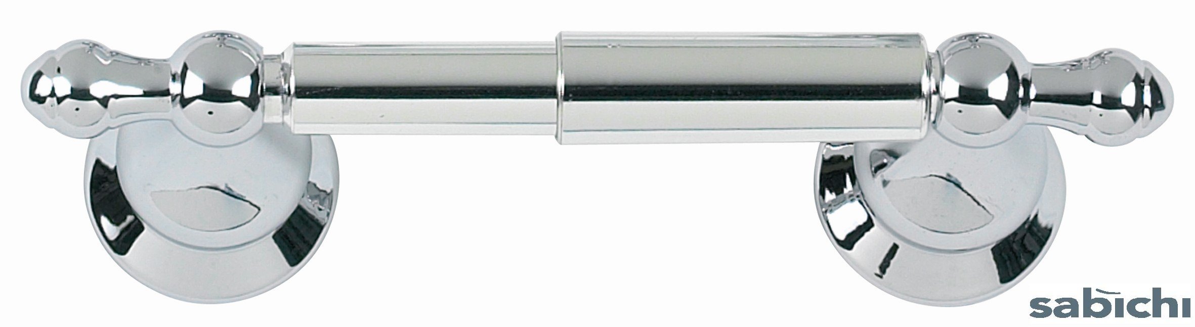 Sabichi Chrome Kingston Bathroom Toilet Paper Roll Holder Wall Mounted 58653