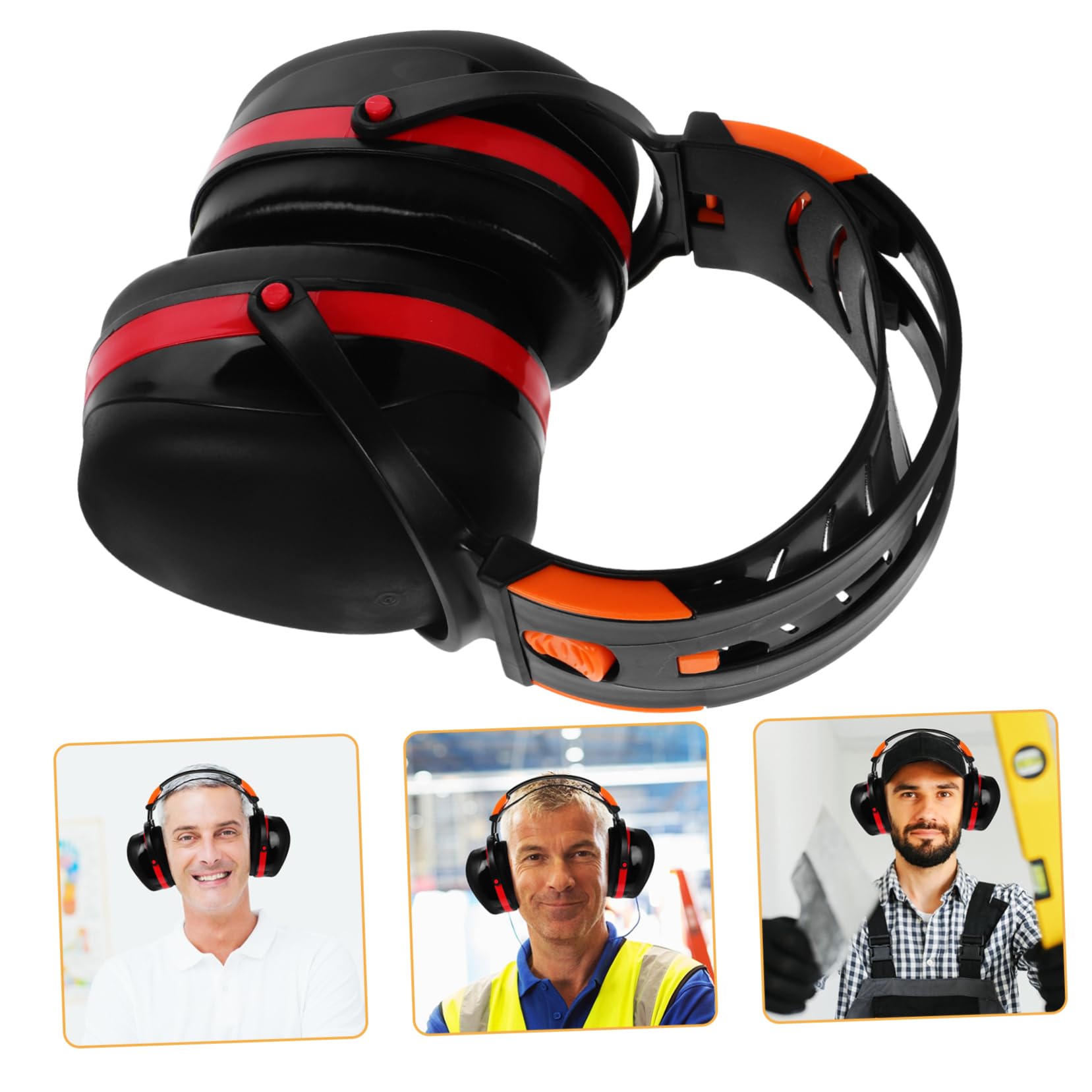 NUOBESTY 4 Auditivos Insonorizados Con Cancelación De Ruido Auriculares Con Reducción De Ruido Auriculares Con Cancelación De Sonido Protección Auditiva Supraaural
