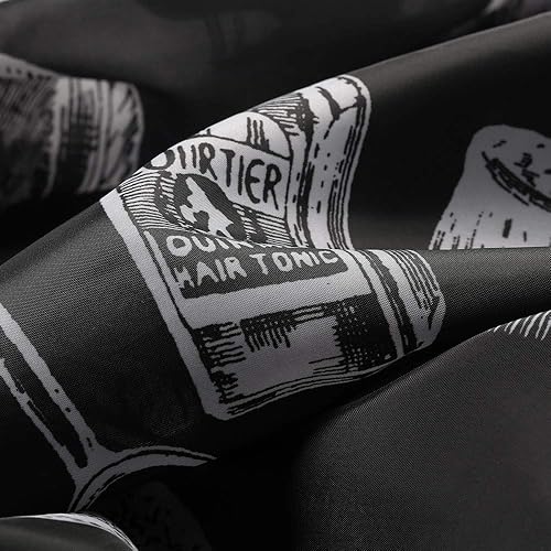 Miniatura 7 de Cabo de peluquería profesional impermeable de nailon para peluquería con cierre a presión, 50 x 60 pulgadas, paquete de 2