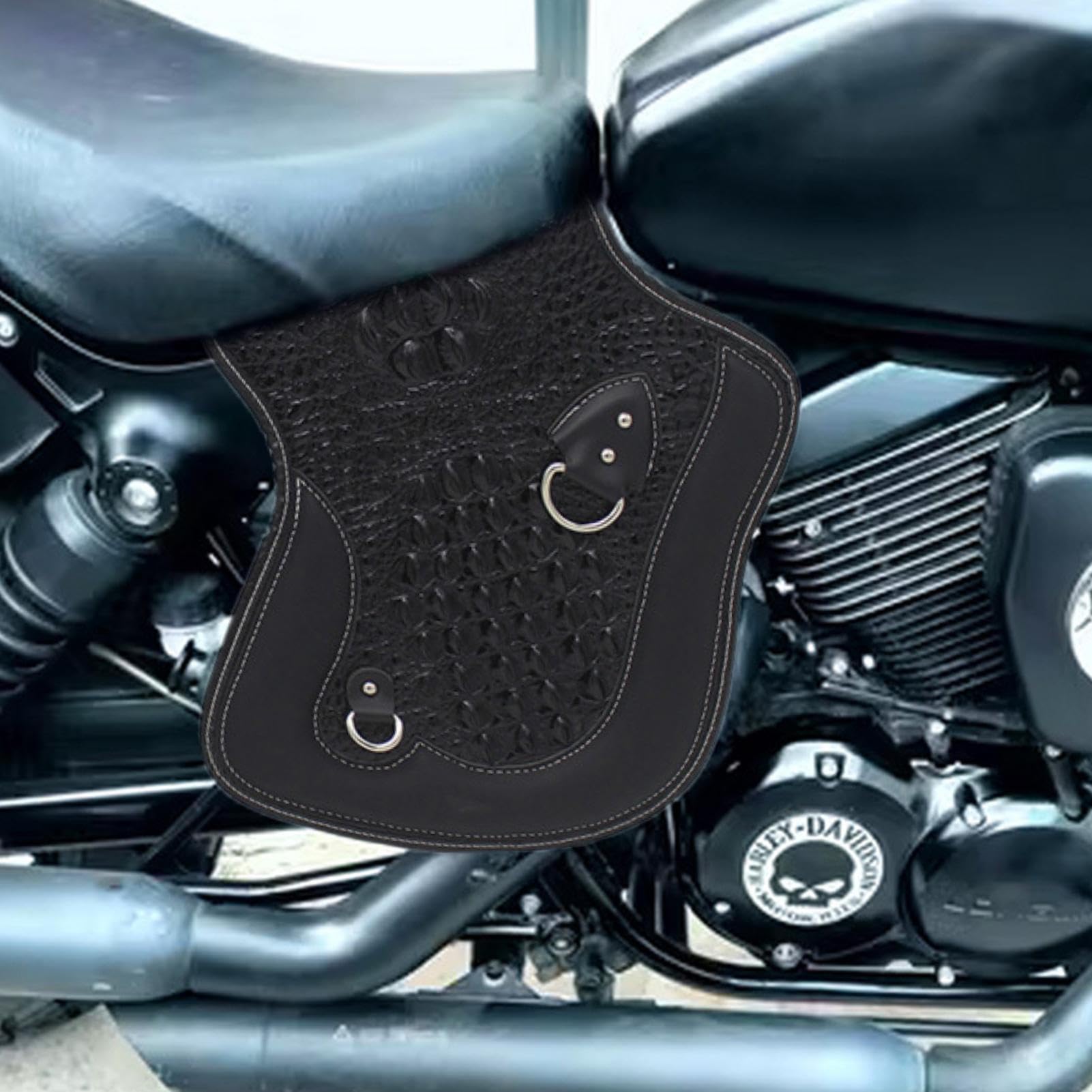 Copritubi per moto, protezione anti-calore per le gambe, protezione portatile per moto, protezione anti-scottatura multifunzionale
