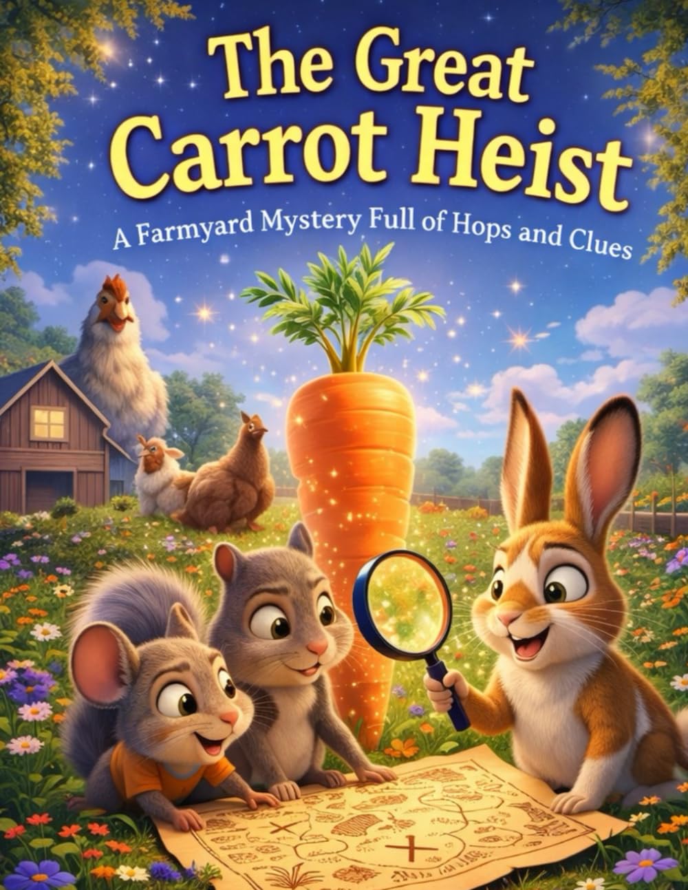 The Great Carrot Heist: A Farmyard Mystery Full of Hops and Clues