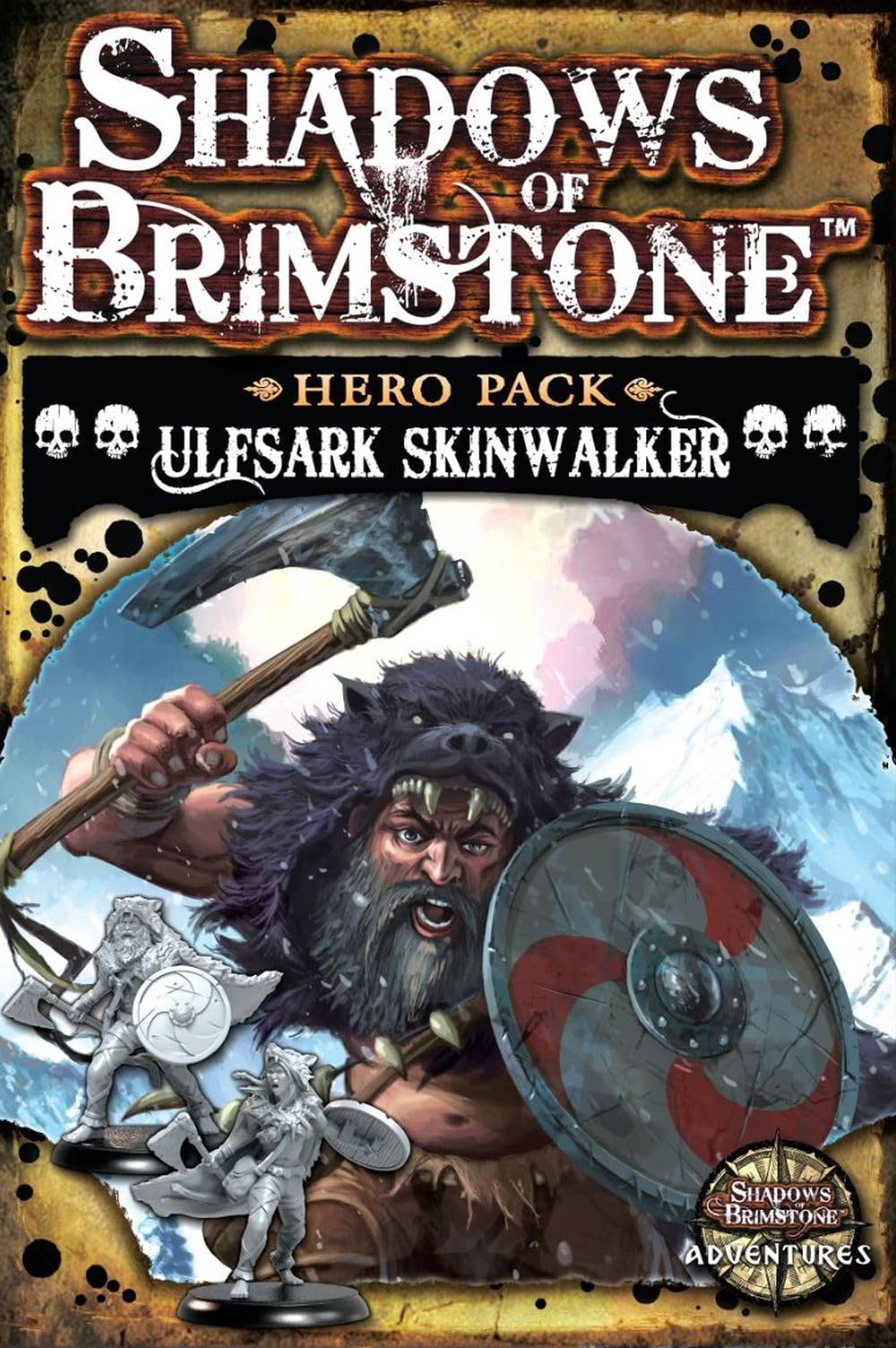 Shadows of Brimstone Ulfsark Skinwalker Hero Pack