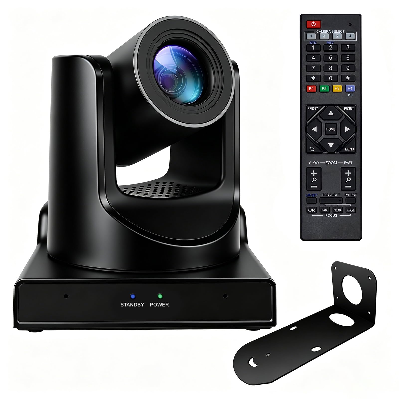 PTZ Camera - 20X SDI with Optical Zooming, POE, IP Live Streaming, 3G-SDI & USB Output, Ideal for Church, Conferences, Teaching-image-0