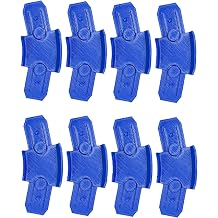 Curved Track Pieces 22.5 Degree Banked Turn for 164 Diecast Cars, Racetrack Connectors, 8 Packs