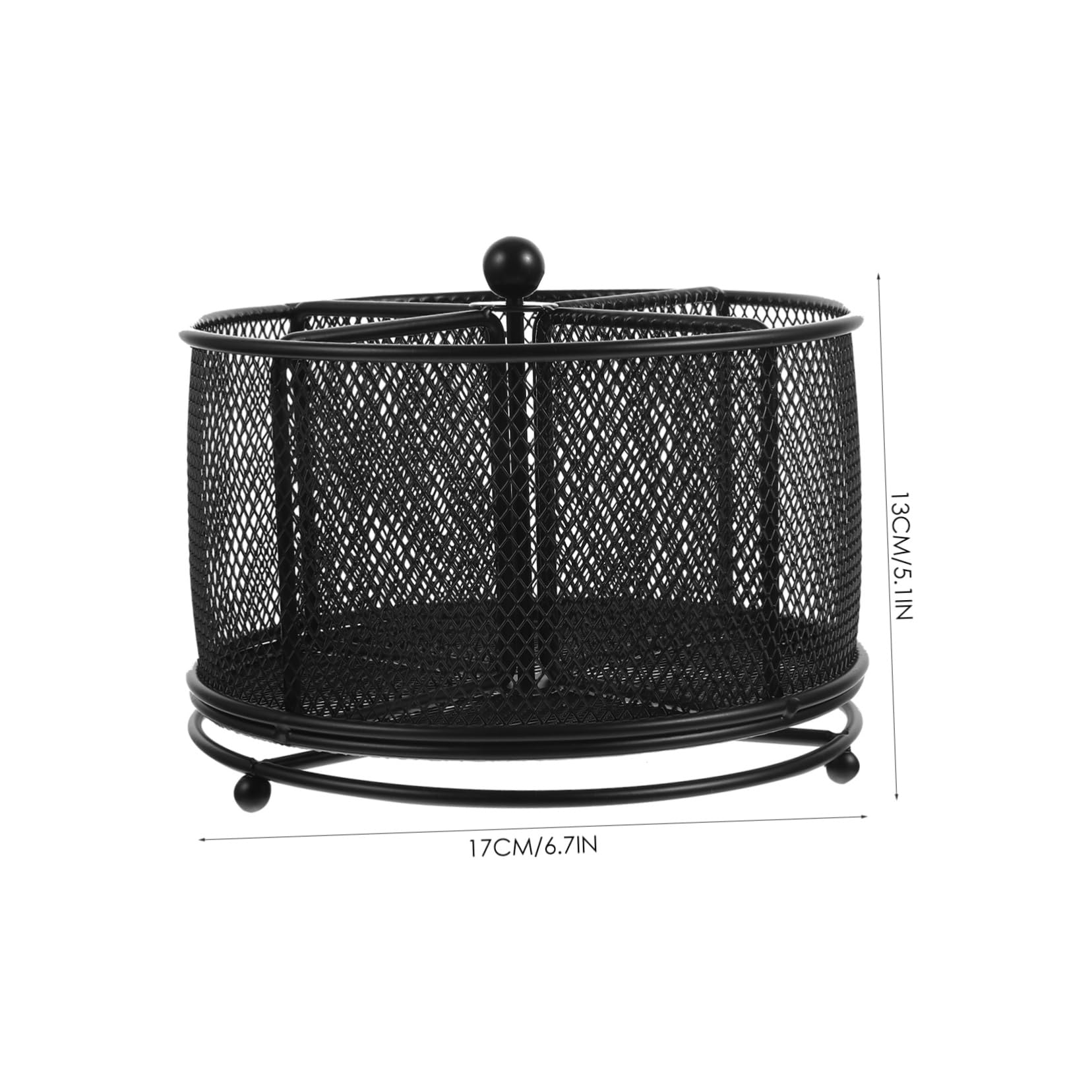 ULTECHNOVO 3pièces Porte-ustensiles De Cuisine Rotatif à Compartiments Organisateur De Couverts pour Rangement Pratique Et Élégant Ustensiles De Cuisine